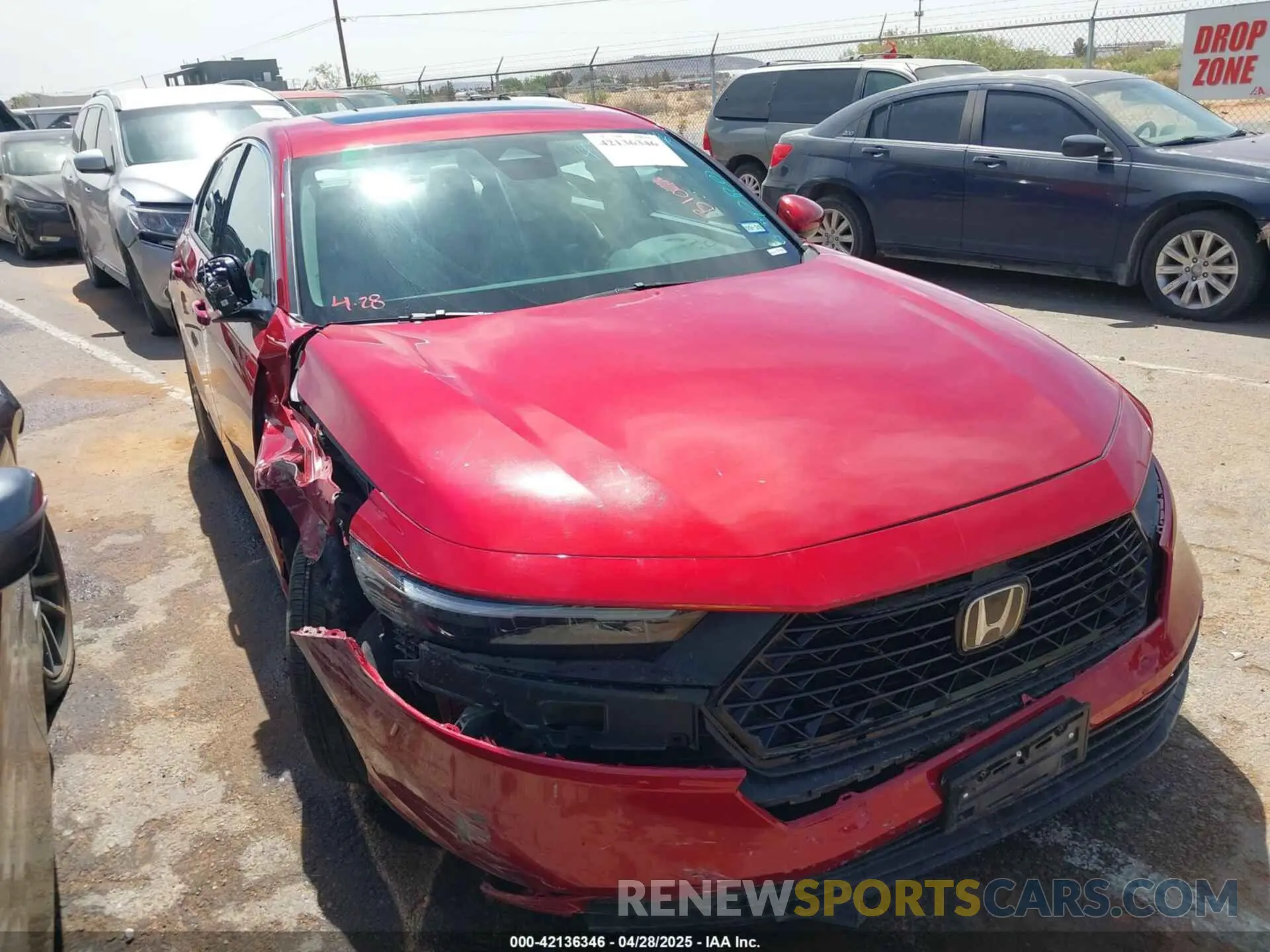 13 fotografías del automóvil dañado 1HGCY1F32RA068127 HONDA ACCORD 2024