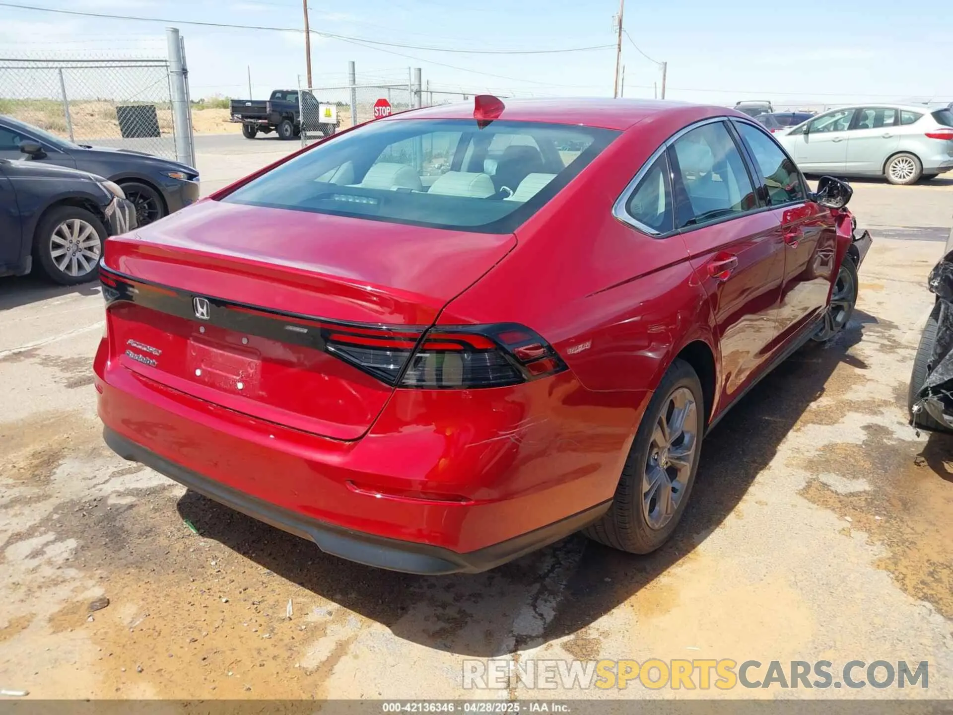 4 fotografías del automóvil dañado 1HGCY1F32RA068127 HONDA ACCORD 2024