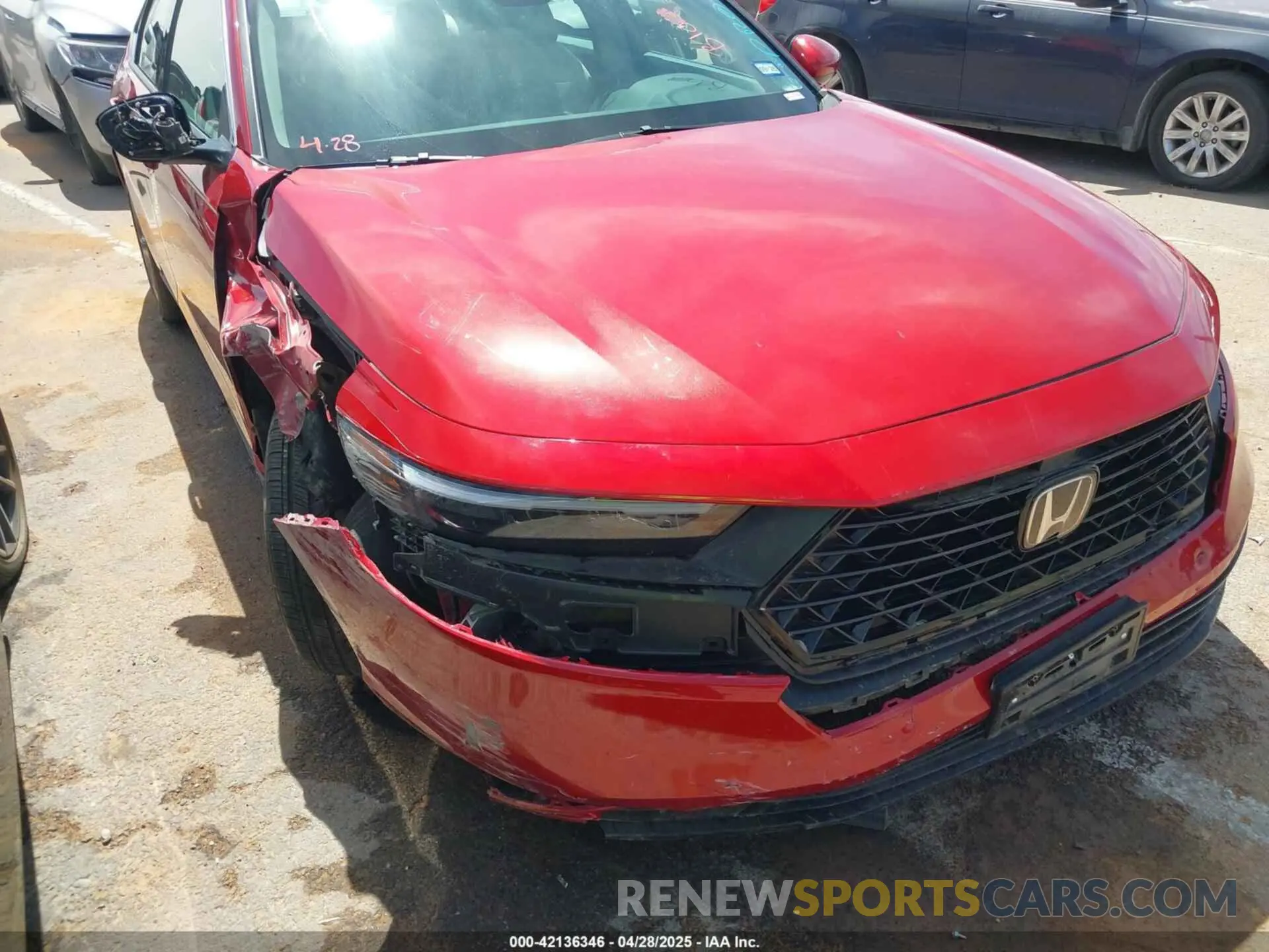 6 fotografías del automóvil dañado 1HGCY1F32RA068127 HONDA ACCORD 2024