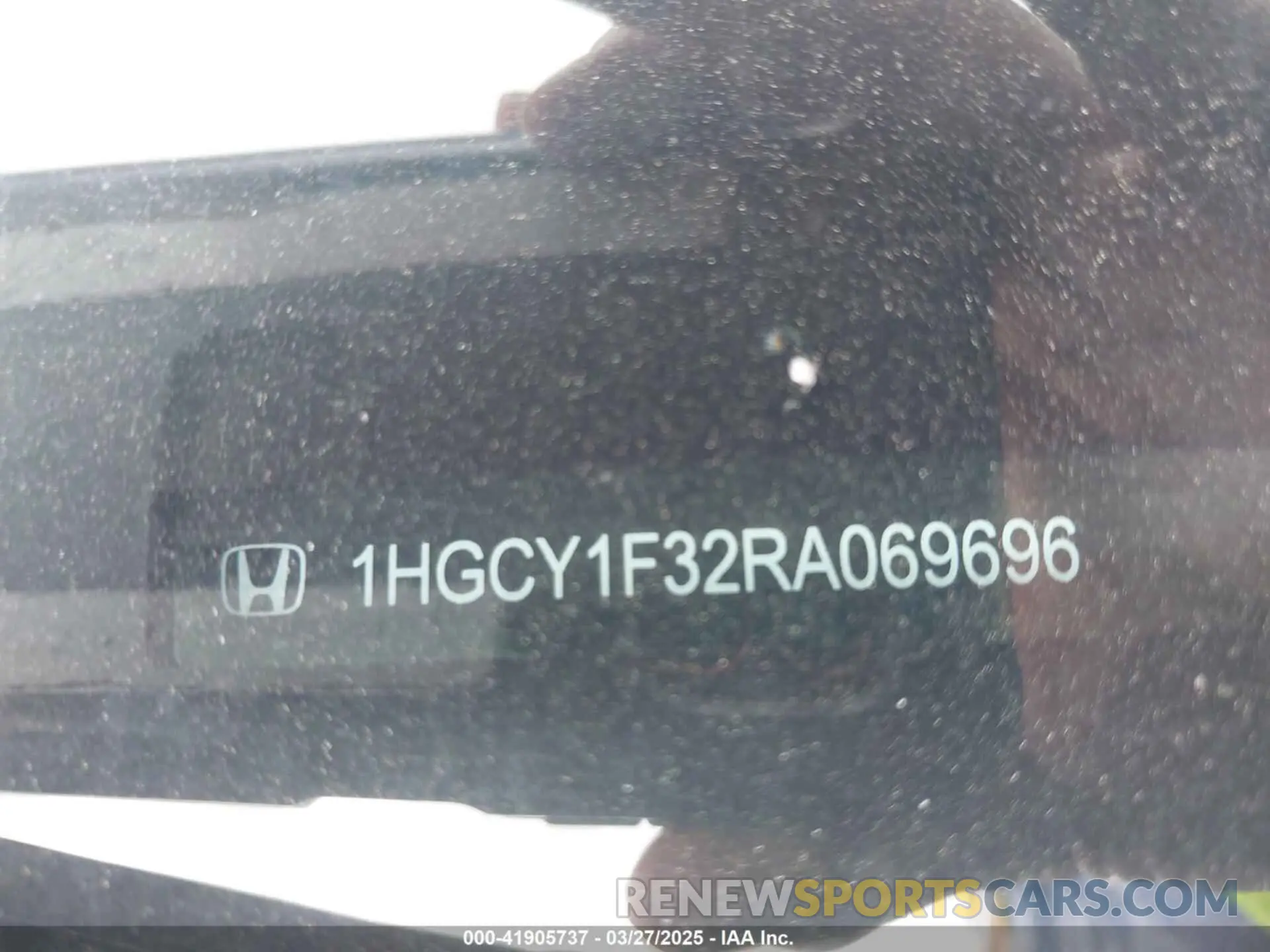 9 fotografías del automóvil dañado 1HGCY1F32RA069696 HONDA ACCORD 2024