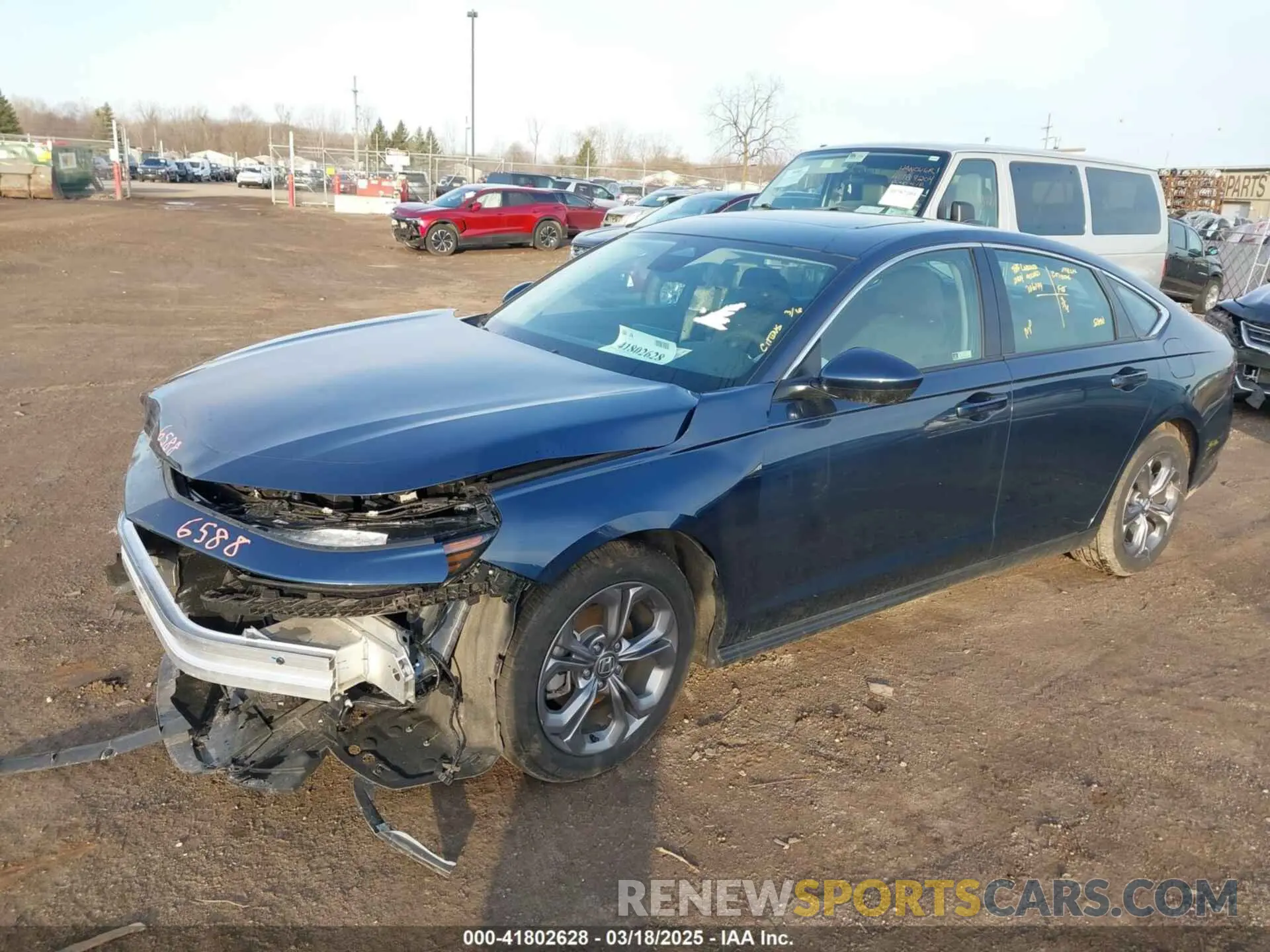 2 fotografías del automóvil dañado 1HGCY1F32RA070427 HONDA ACCORD 2024