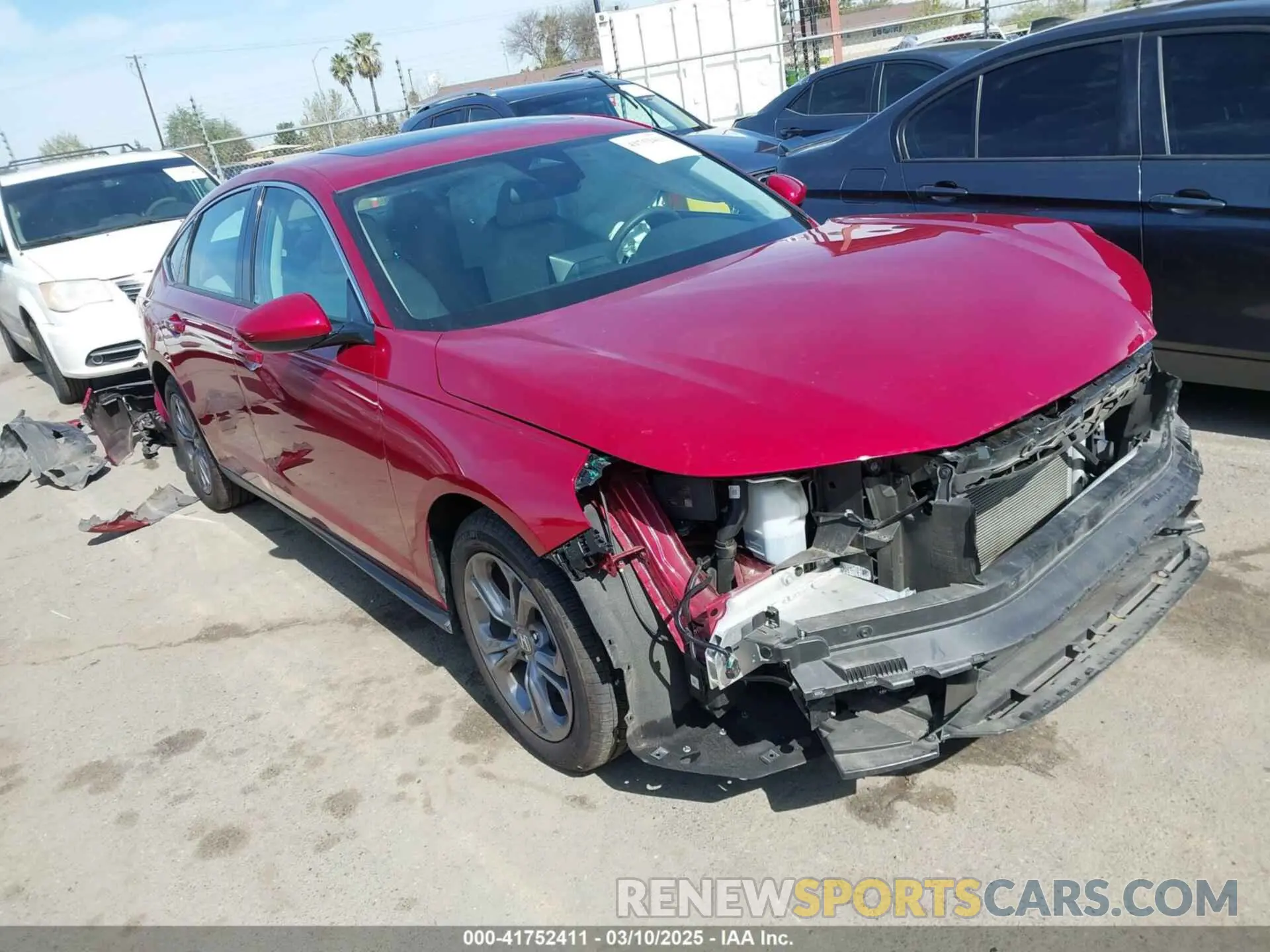 1 fotografías del automóvil dañado 1HGCY1F33RA000189 HONDA ACCORD 2024