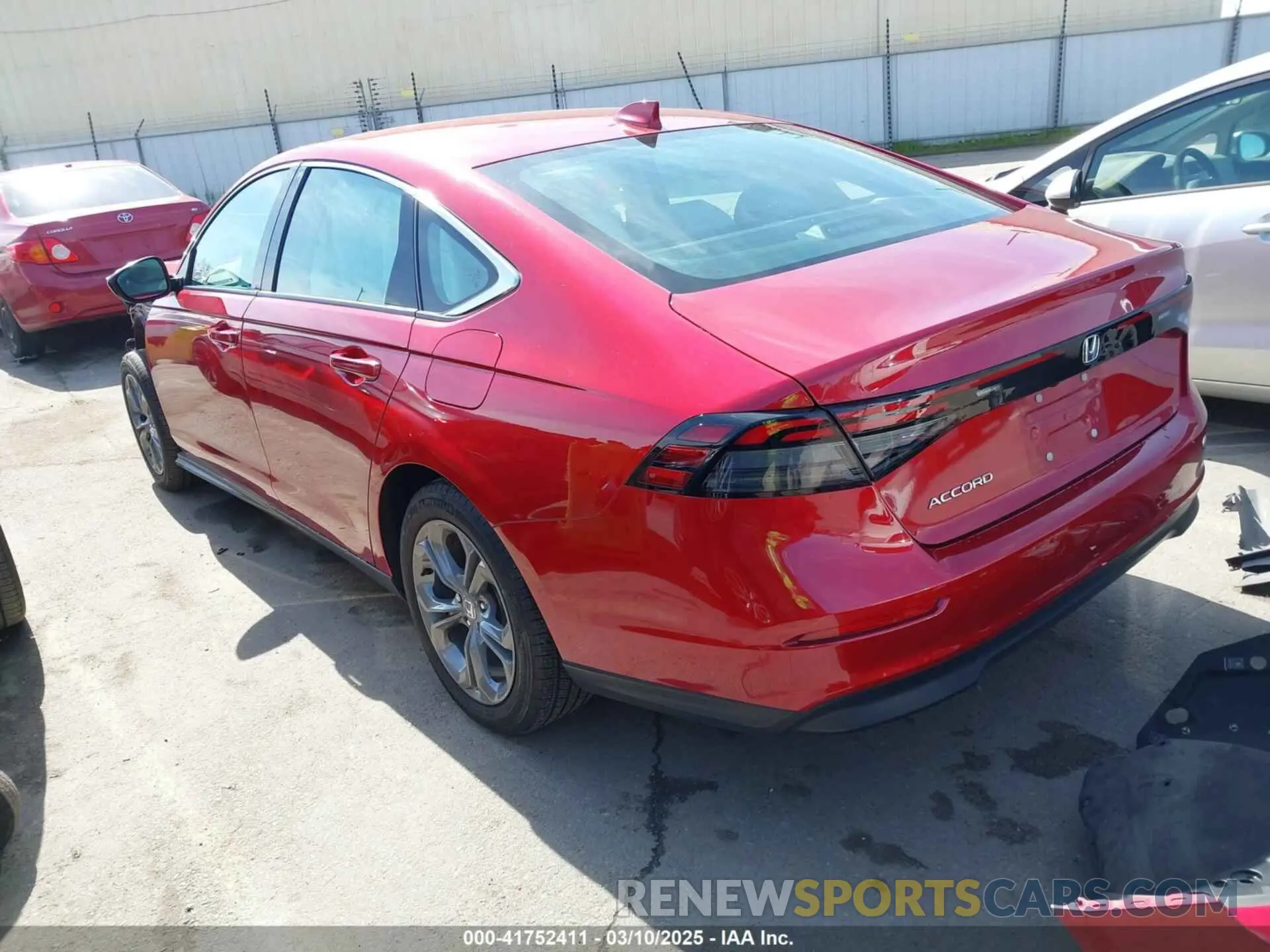 3 fotografías del automóvil dañado 1HGCY1F33RA000189 HONDA ACCORD 2024