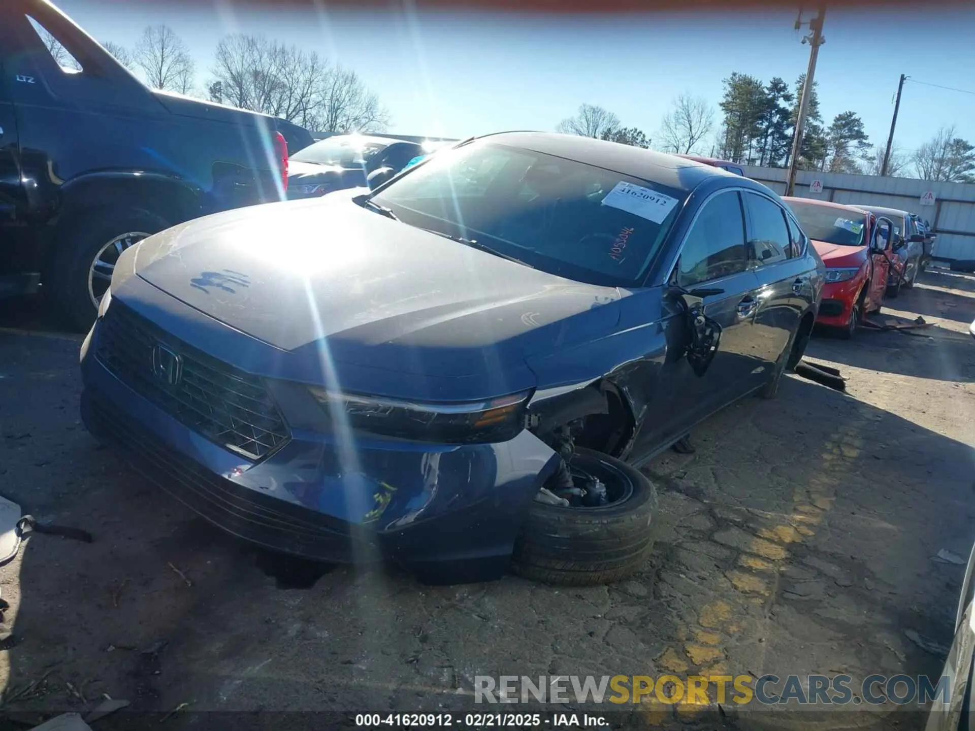 2 fotografías del automóvil dañado 1HGCY1F34RA053046 HONDA ACCORD 2024