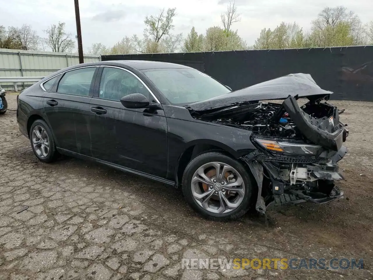 4 fotografías del automóvil dañado 1HGCY1F34RA054228 HONDA ACCORD 2024