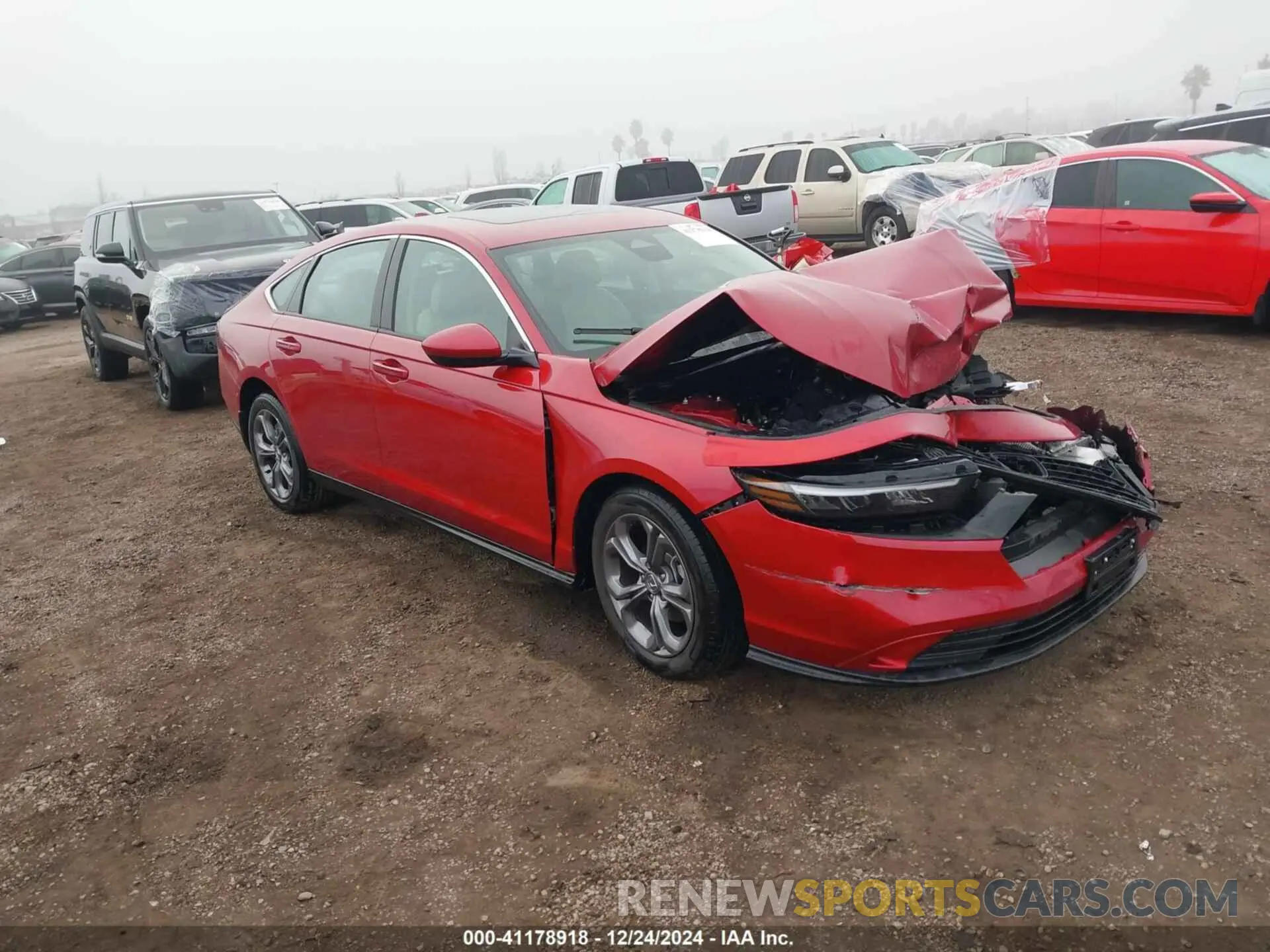 1 fotografías del automóvil dañado 1HGCY1F36RA037382 HONDA ACCORD 2024