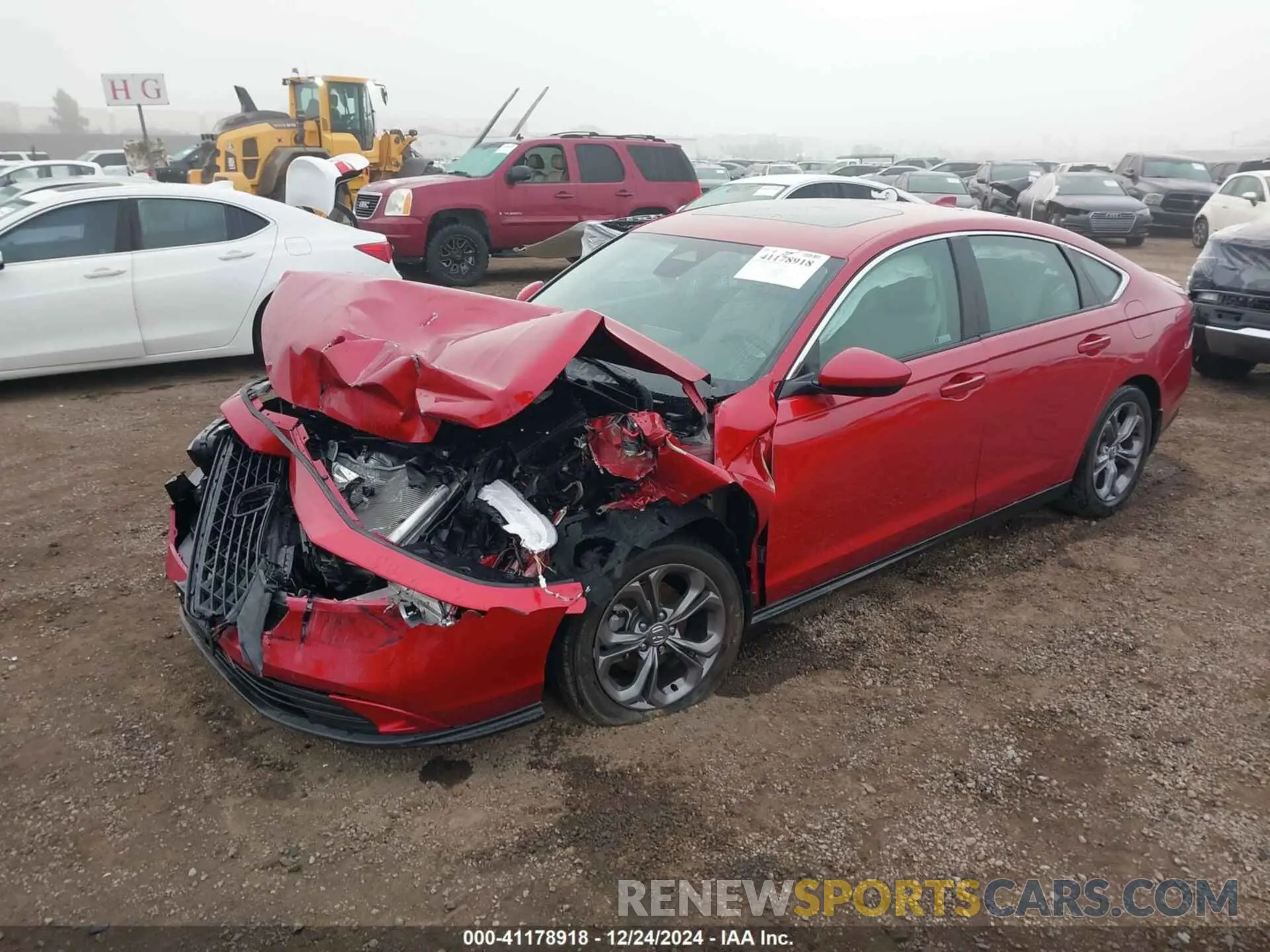 2 fotografías del automóvil dañado 1HGCY1F36RA037382 HONDA ACCORD 2024
