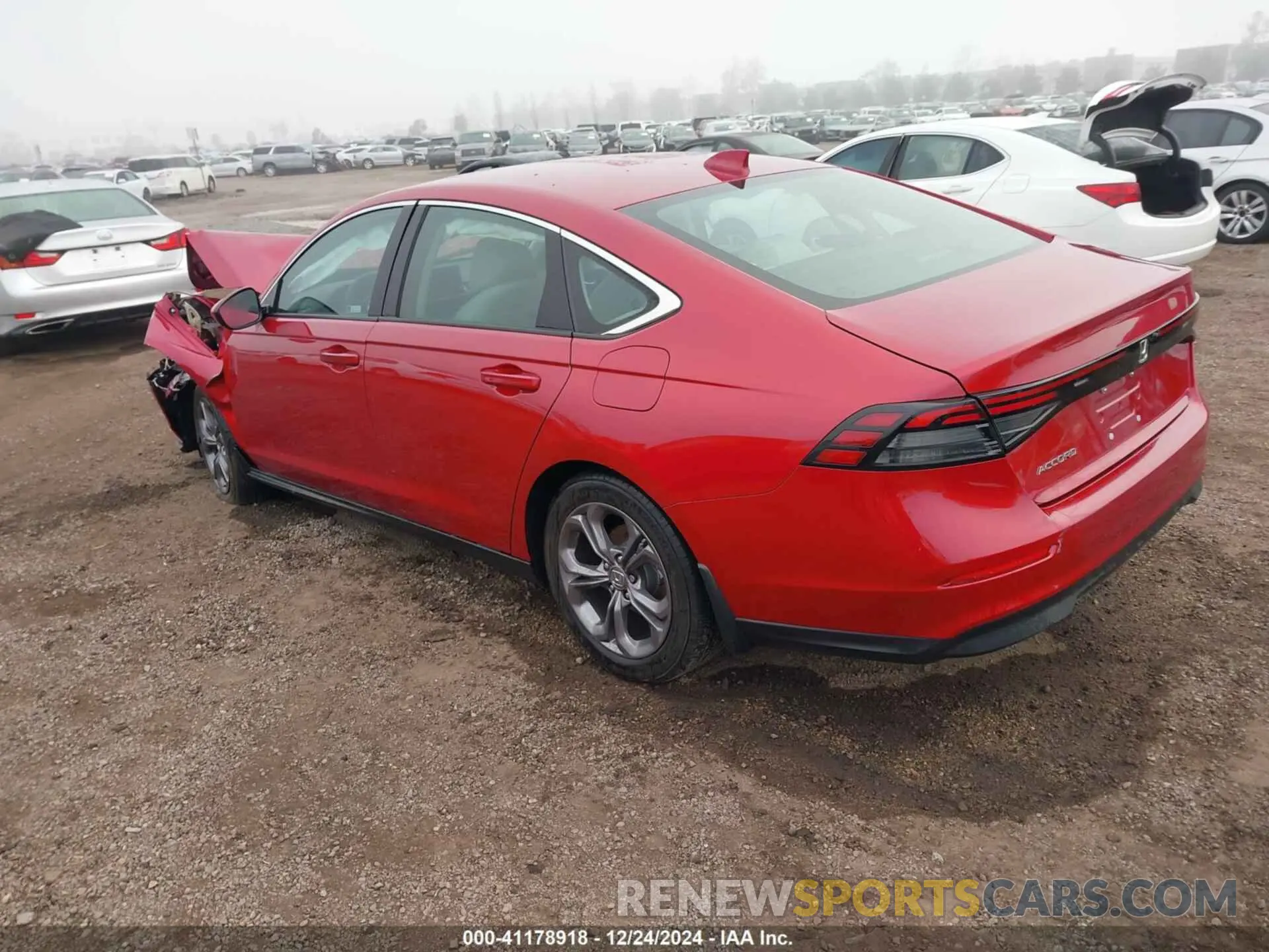 3 fotografías del automóvil dañado 1HGCY1F36RA037382 HONDA ACCORD 2024