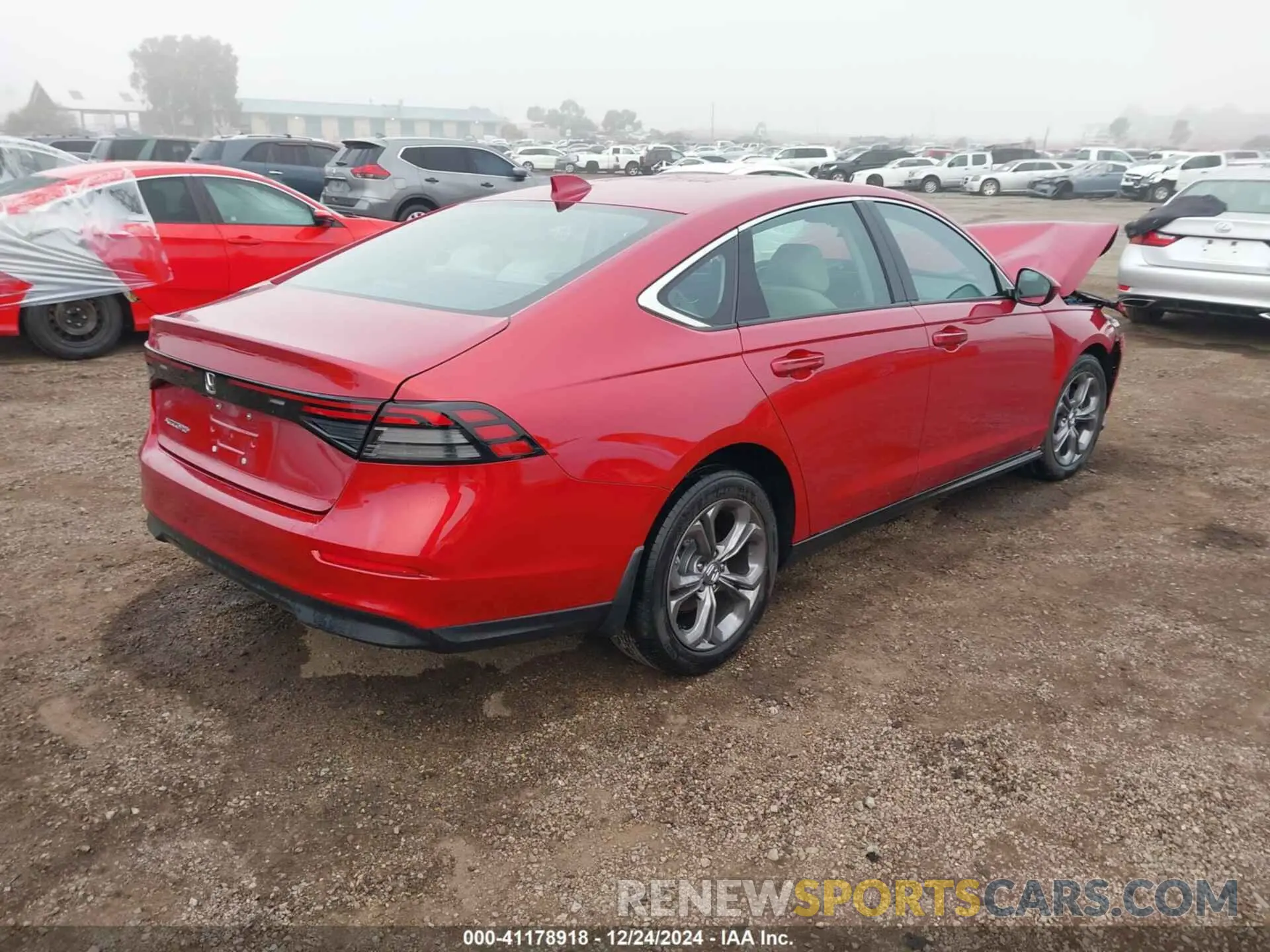 4 fotografías del automóvil dañado 1HGCY1F36RA037382 HONDA ACCORD 2024