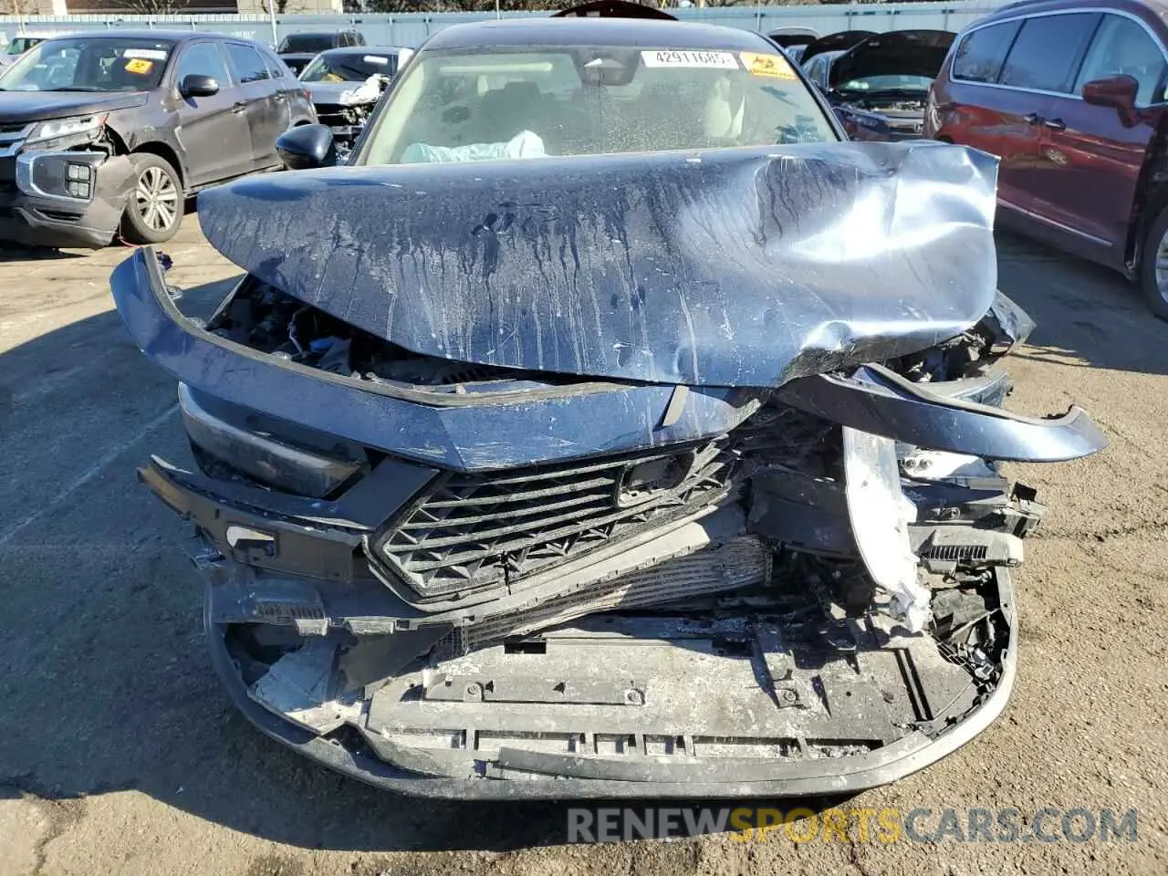 5 fotografías del automóvil dañado 1HGCY1F37RA043417 HONDA ACCORD 2024