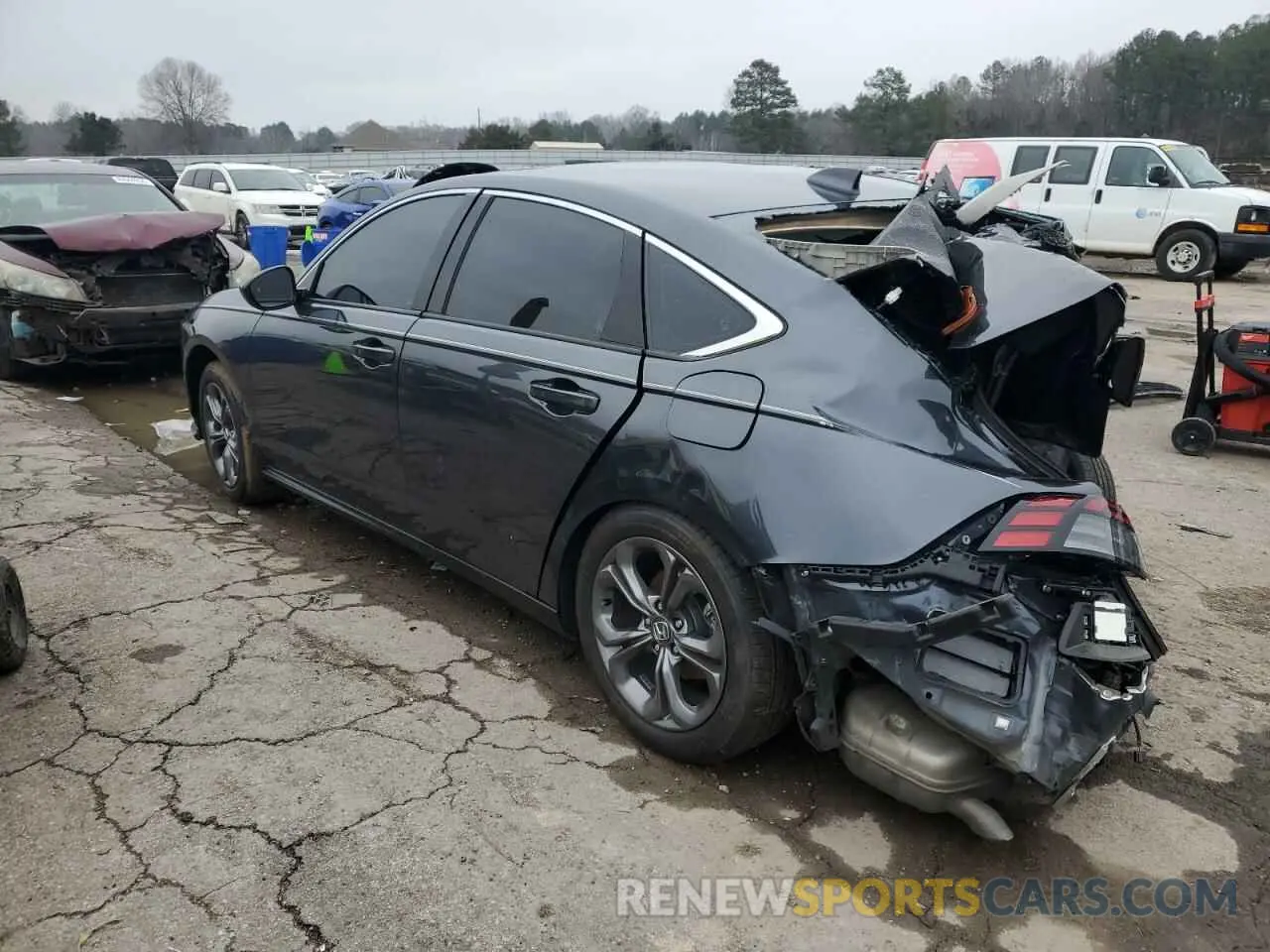 2 fotografías del automóvil dañado 1HGCY1F37RA051971 HONDA ACCORD 2024