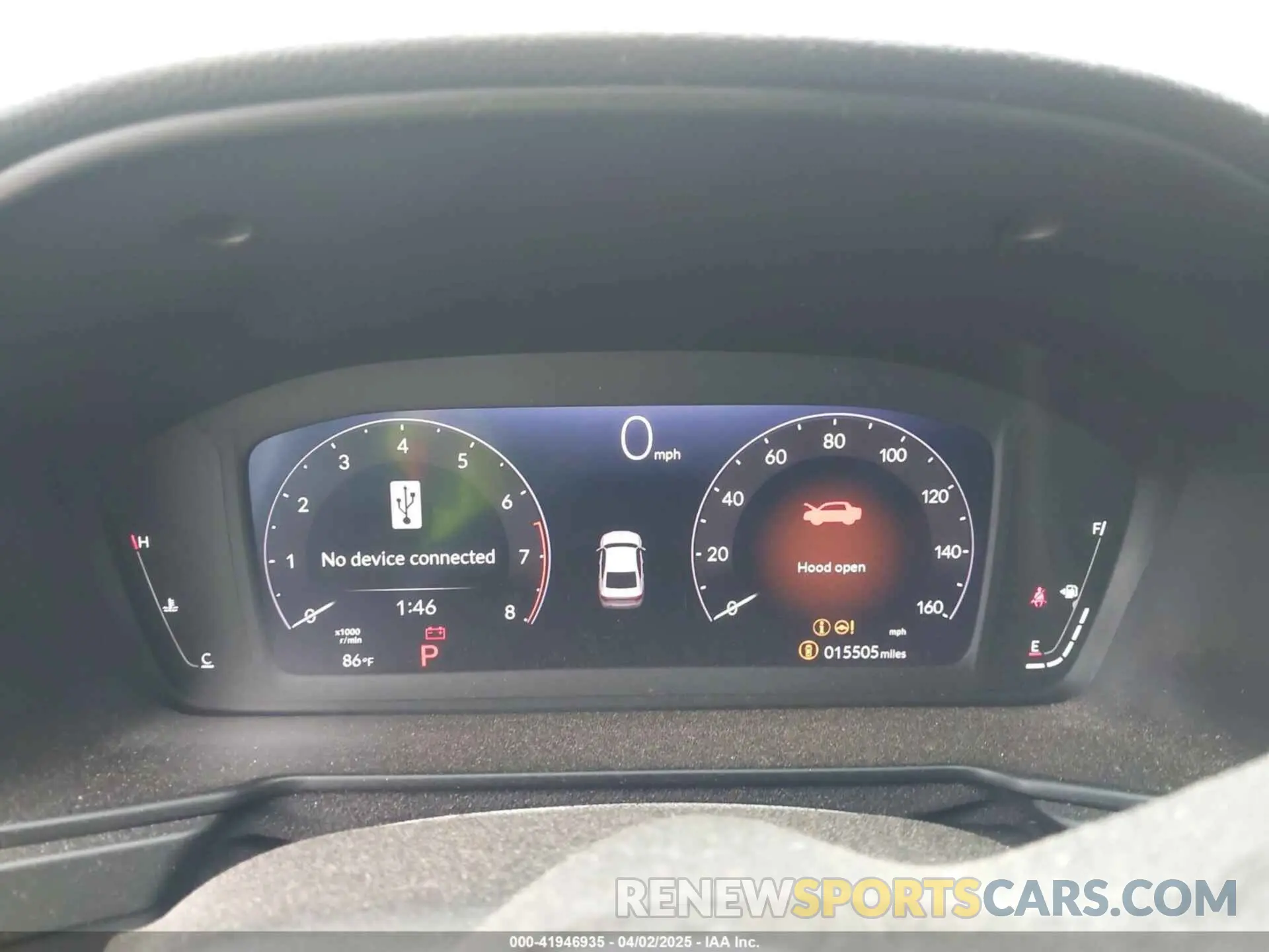 7 fotografías del automóvil dañado 1HGCY1F38RA048674 HONDA ACCORD 2024