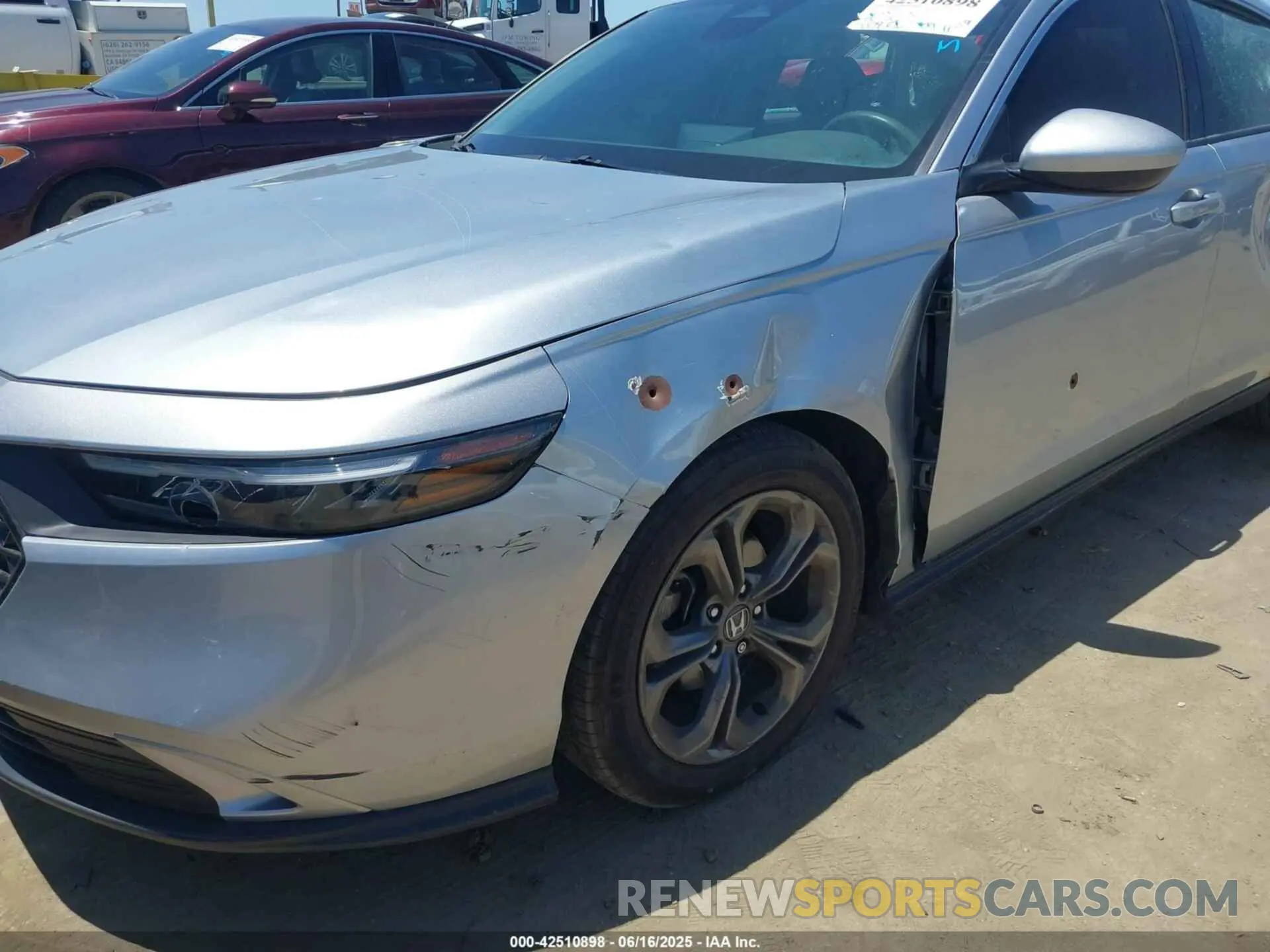 6 fotografías del automóvil dañado 1HGCY1F38RA055253 HONDA ACCORD 2024
