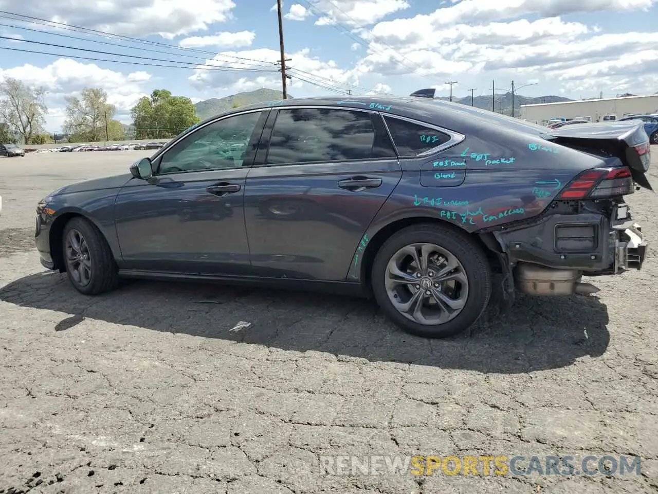 2 fotografías del automóvil dañado 1HGCY1F38RA058914 HONDA ACCORD 2024