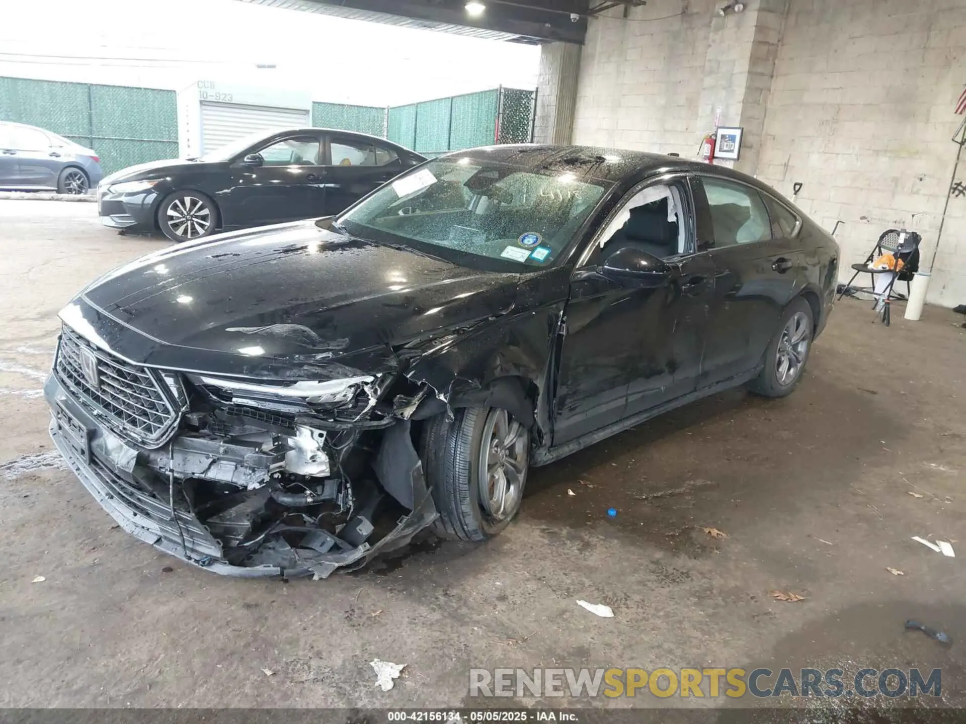 2 fotografías del automóvil dañado 1HGCY1F38RA070593 HONDA ACCORD 2024
