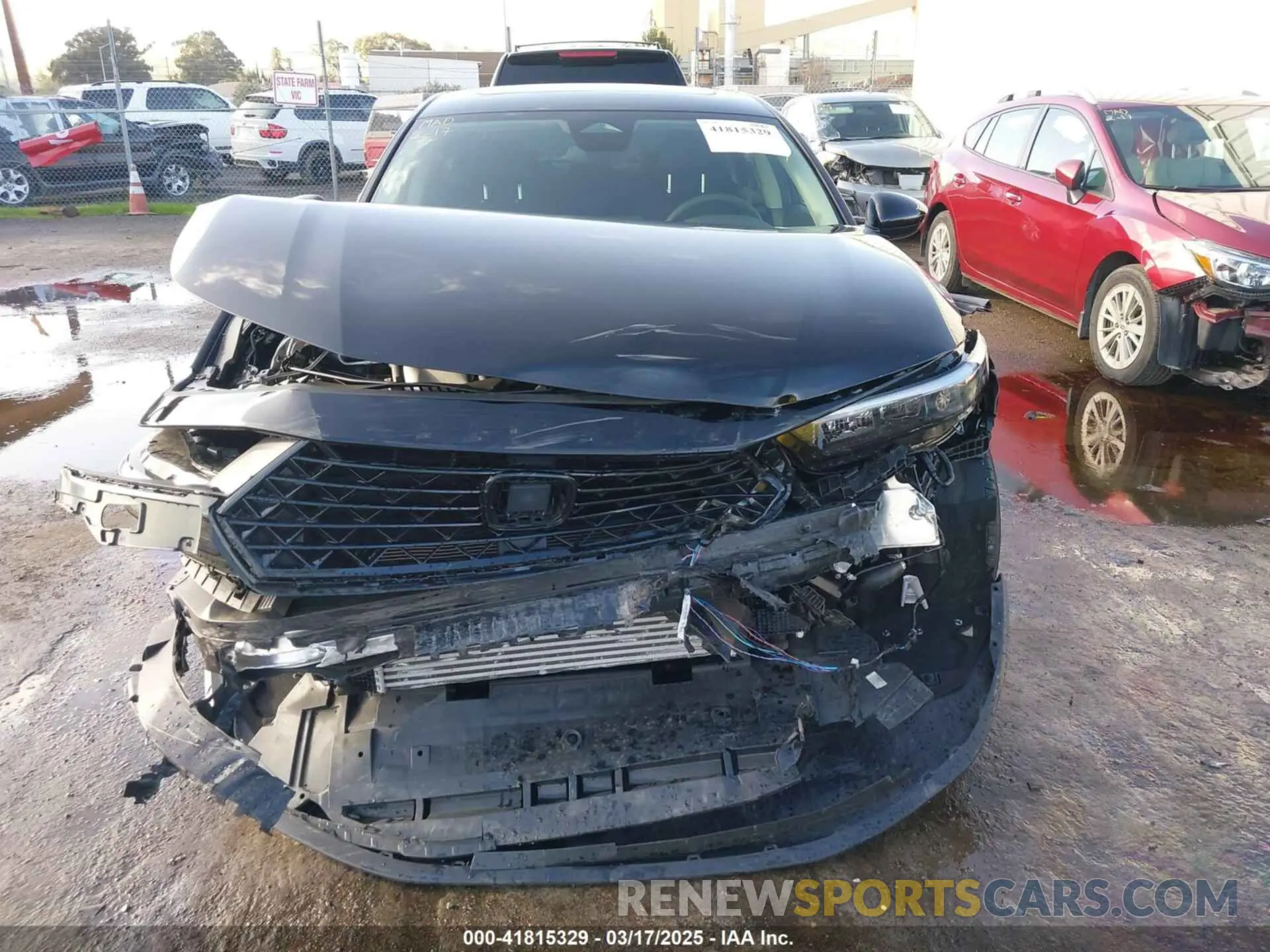 12 fotografías del automóvil dañado 1HGCY1F38RA082212 HONDA ACCORD 2024