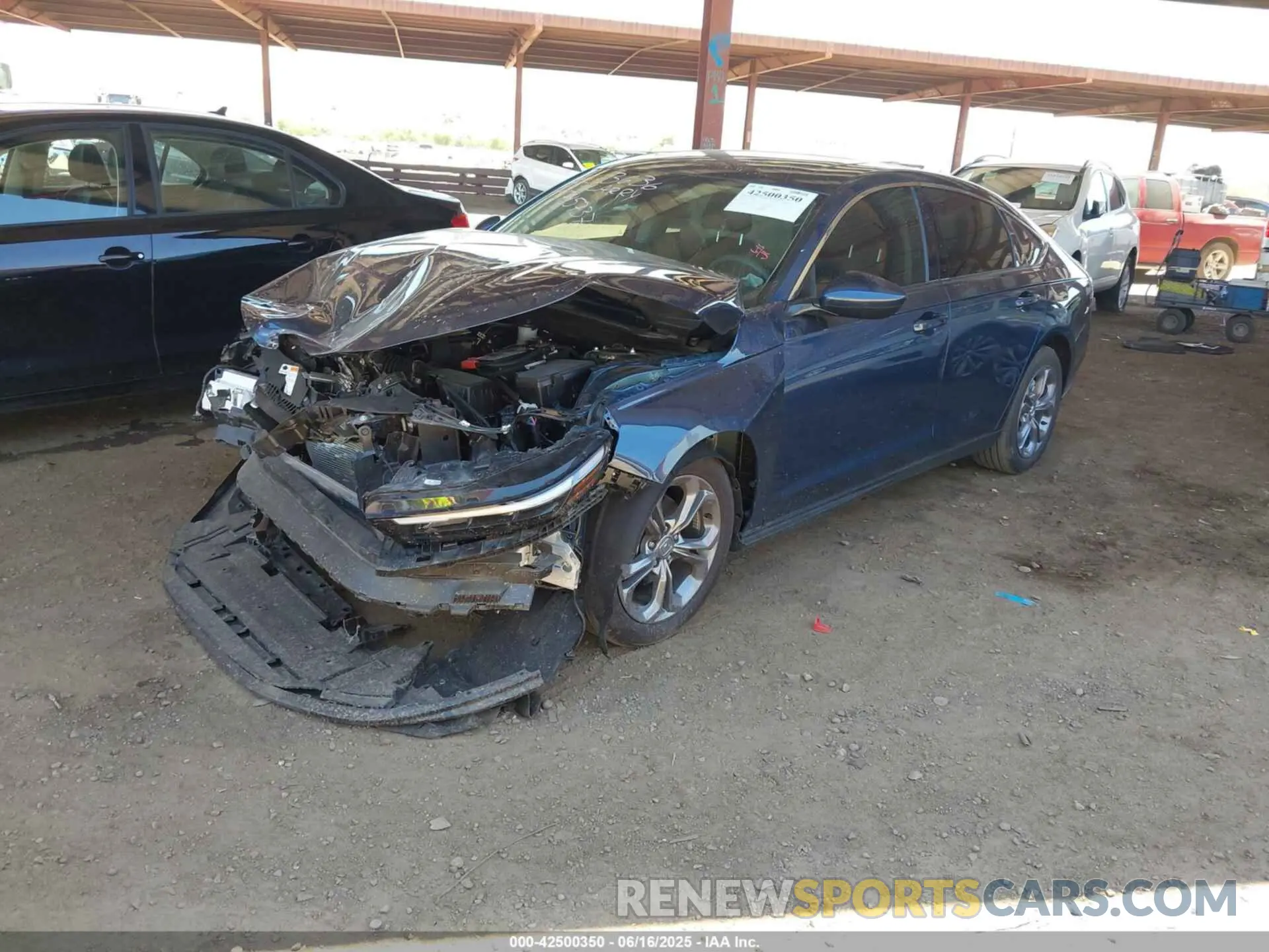 2 fotografías del automóvil dañado 1HGCY1F39RA050126 HONDA ACCORD 2024