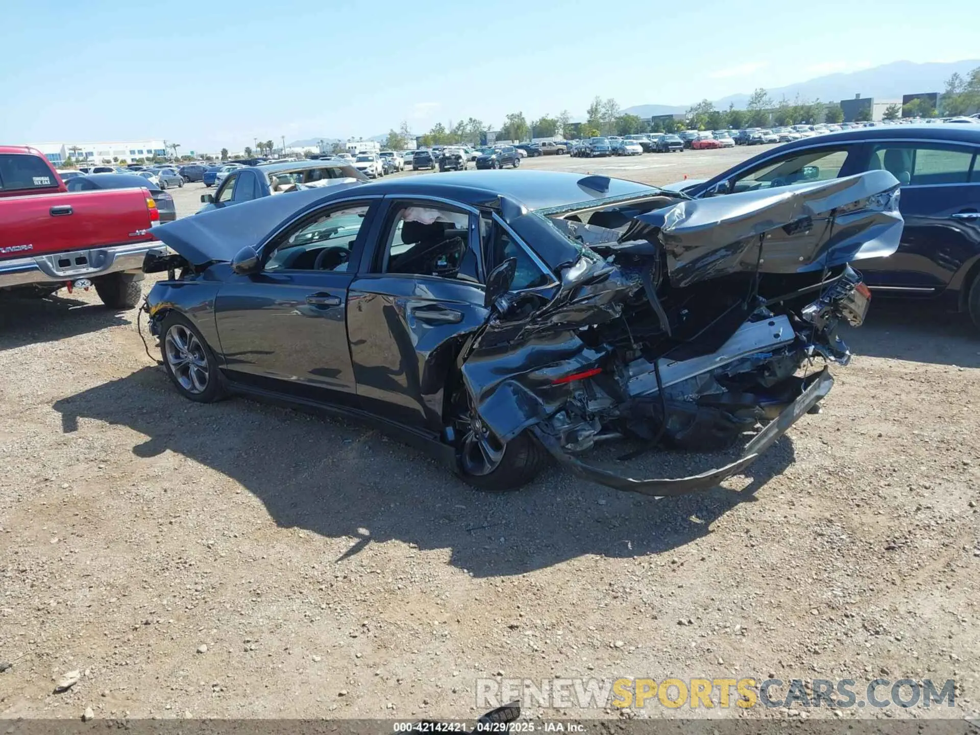 3 fotografías del automóvil dañado 1HGCY1F3XRA004708 HONDA ACCORD 2024