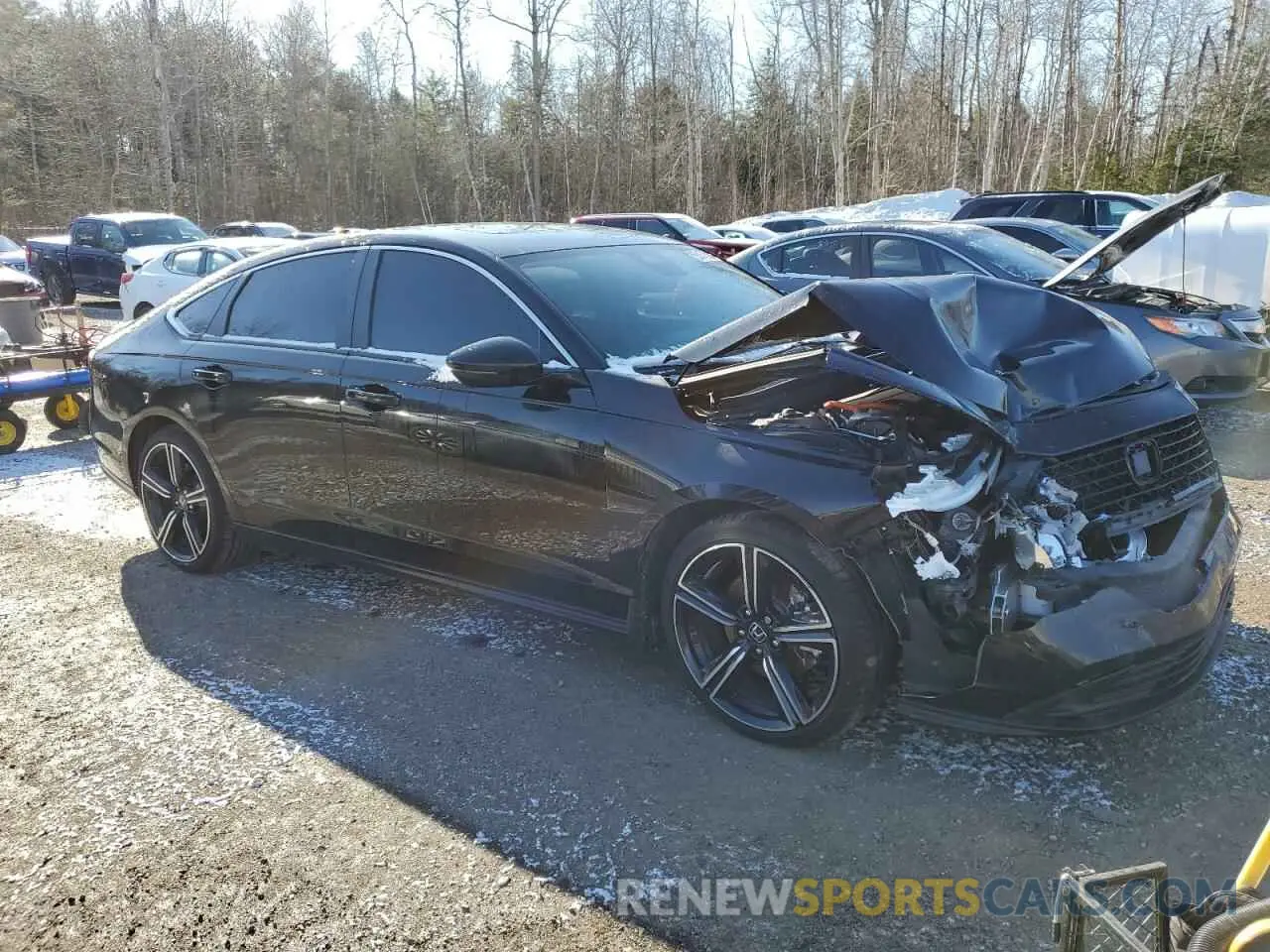 4 fotografías del automóvil dañado 1HGCY2F50RA801251 HONDA ACCORD 2024