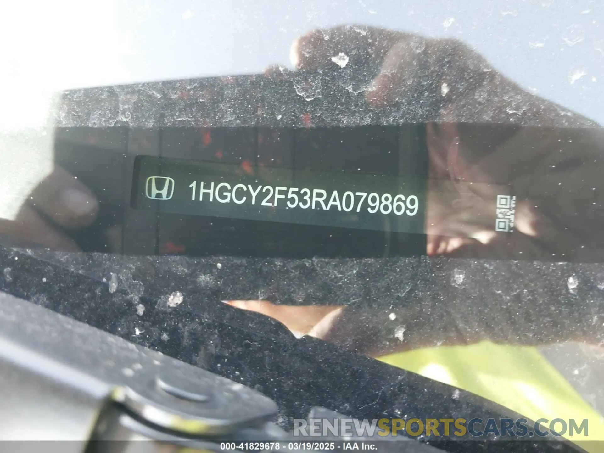 9 fotografías del automóvil dañado 1HGCY2F53RA079869 HONDA ACCORD 2024