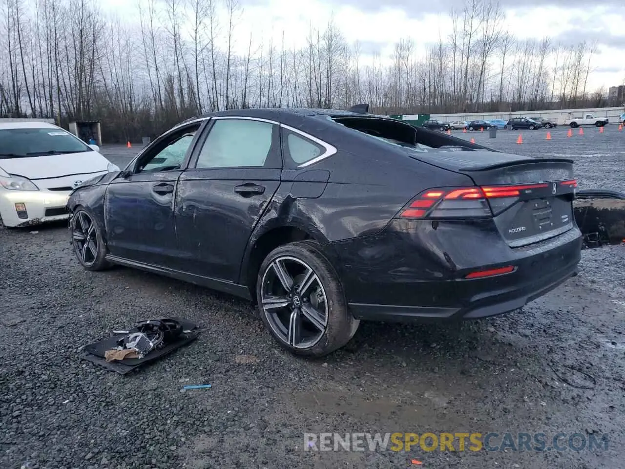 2 fotografías del automóvil dañado 1HGCY2F54RA077533 HONDA ACCORD 2024