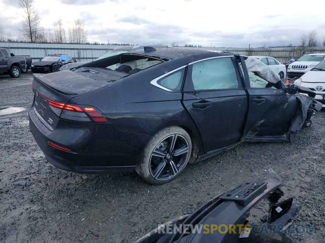 3 fotografías del automóvil dañado 1HGCY2F54RA077533 HONDA ACCORD 2024