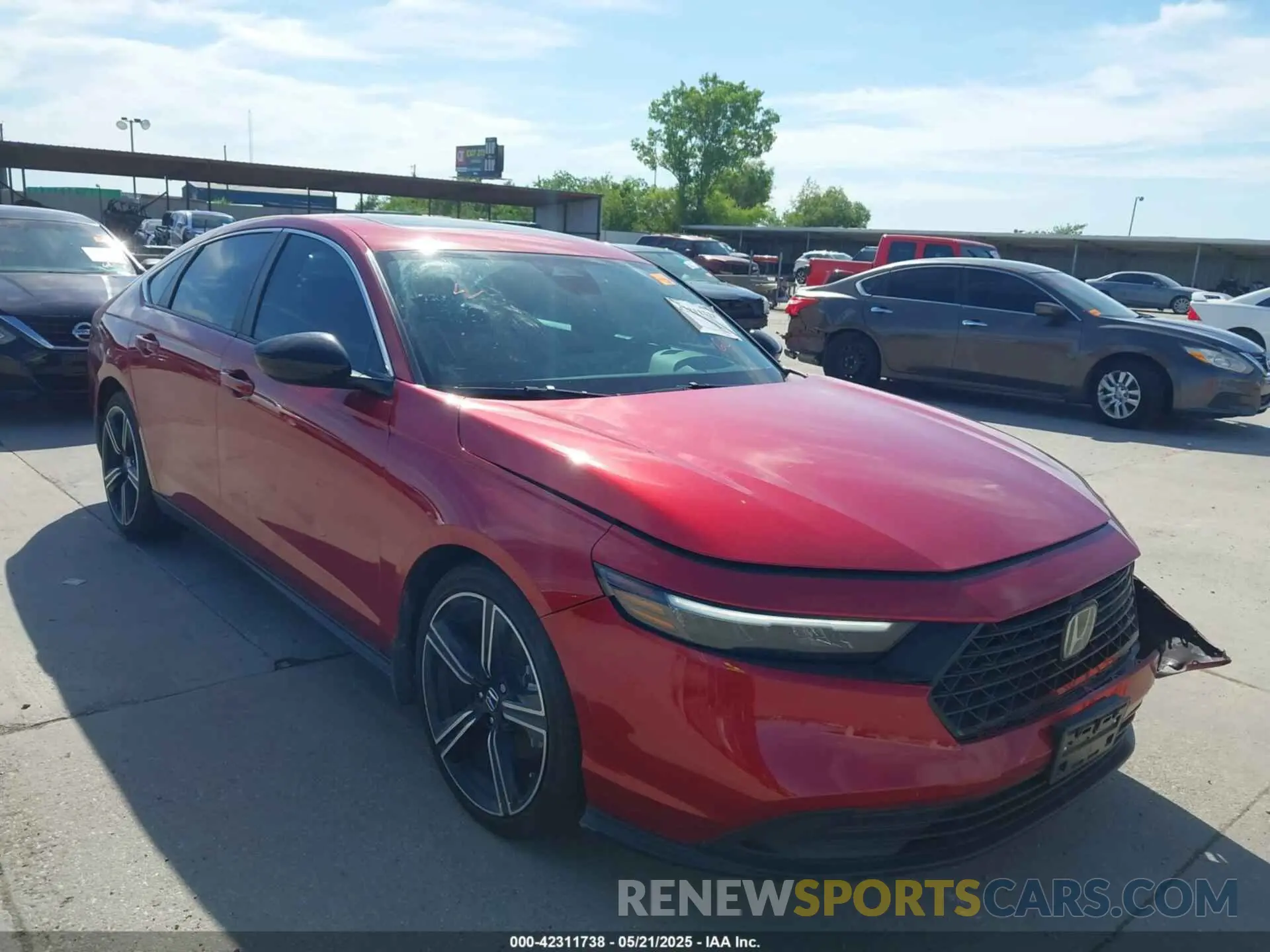 1 fotografías del automóvil dañado 1HGCY2F54RA091707 HONDA ACCORD 2024
