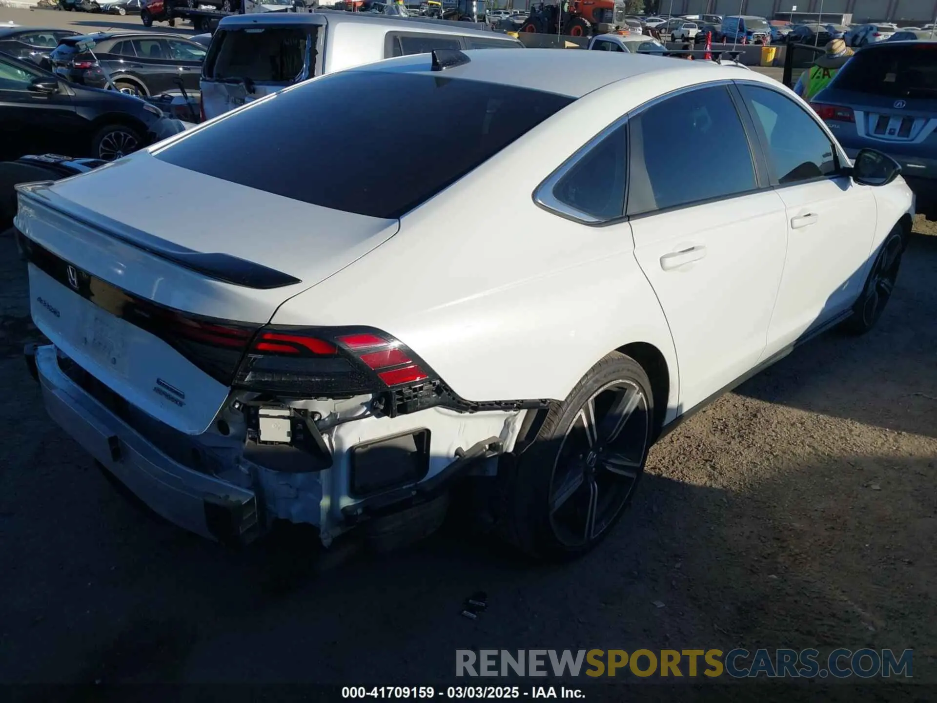 4 fotografías del automóvil dañado 1HGCY2F55RA009080 HONDA ACCORD 2024