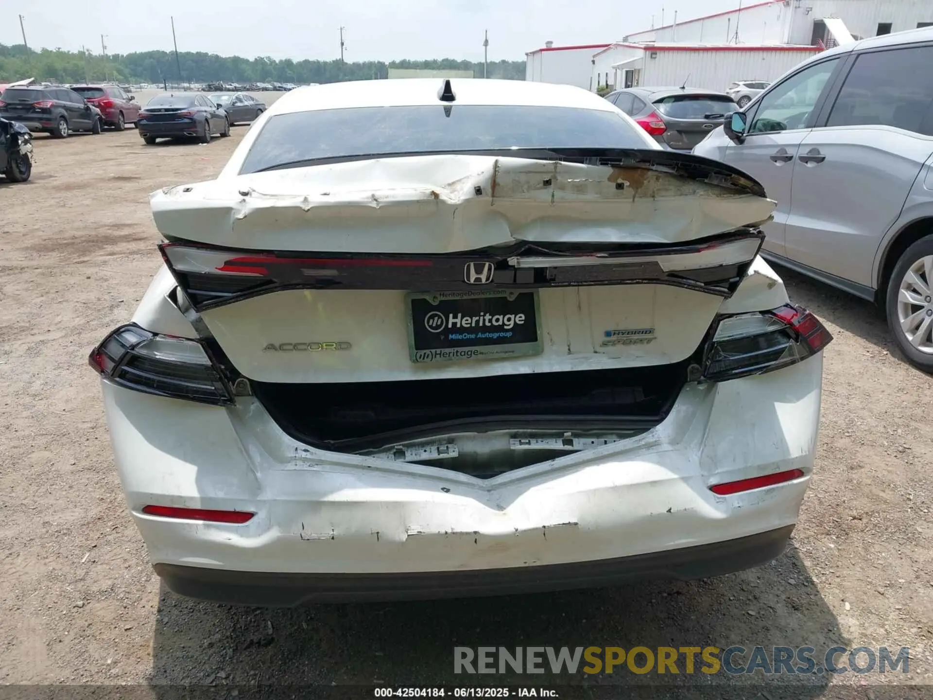 6 fotografías del automóvil dañado 1HGCY2F55RA025263 HONDA ACCORD 2024