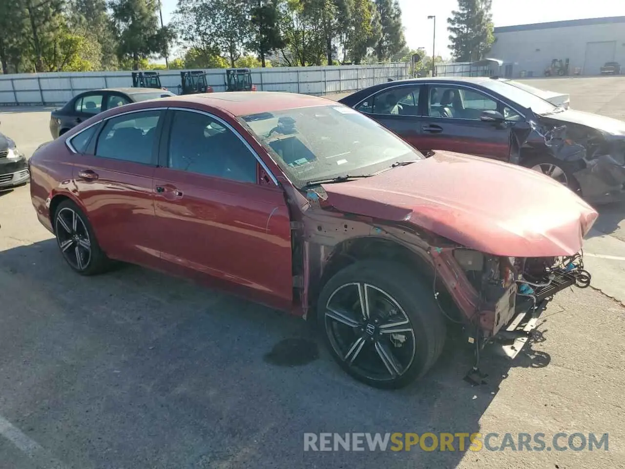 4 fotografías del automóvil dañado 1HGCY2F56RA034845 HONDA ACCORD 2024