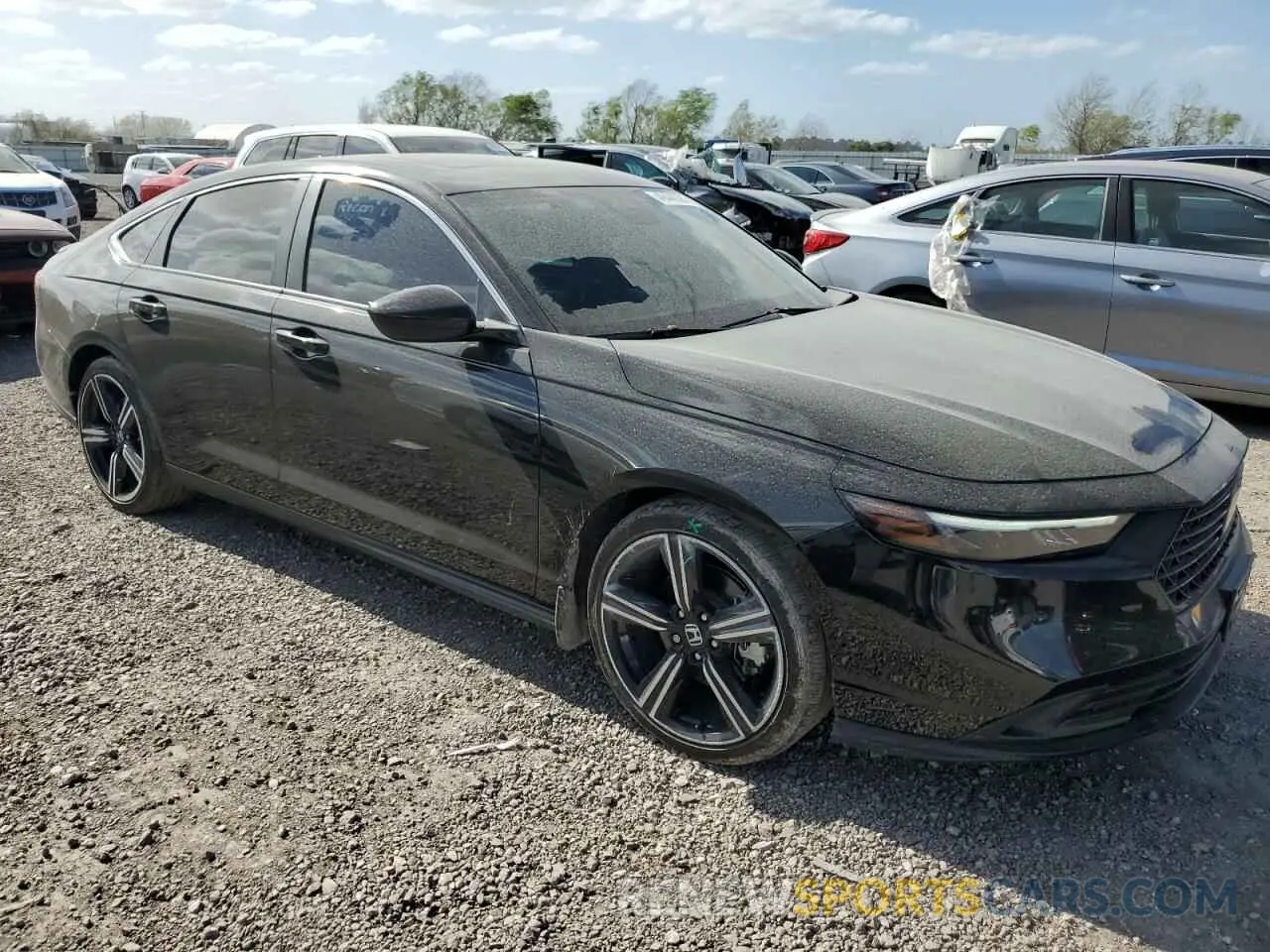 4 fotografías del automóvil dañado 1HGCY2F57RA014278 HONDA ACCORD 2024