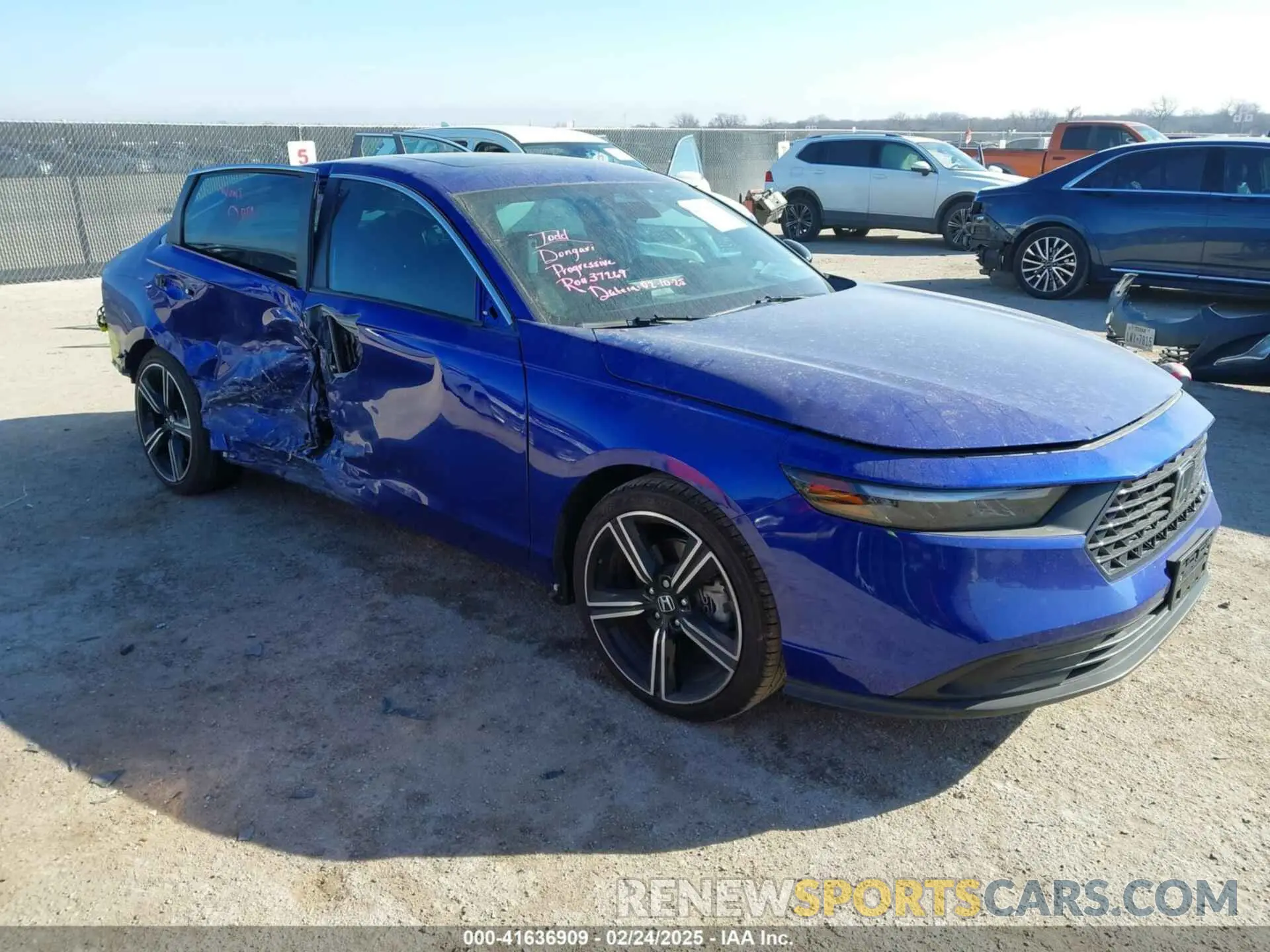 1 fotografías del automóvil dañado 1HGCY2F59RA000253 HONDA ACCORD 2024