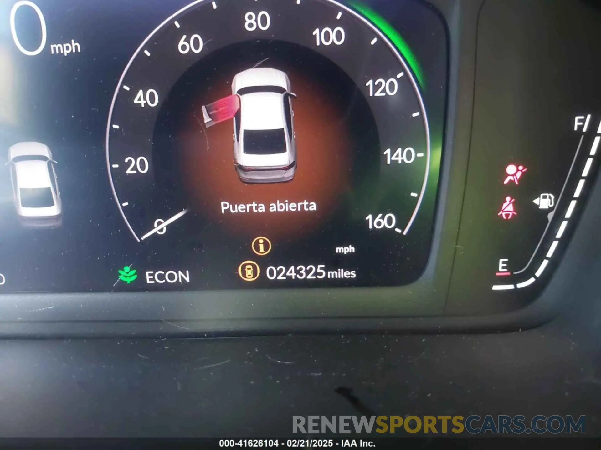 7 fotografías del automóvil dañado 1HGCY2F61RA060844 HONDA ACCORD 2024