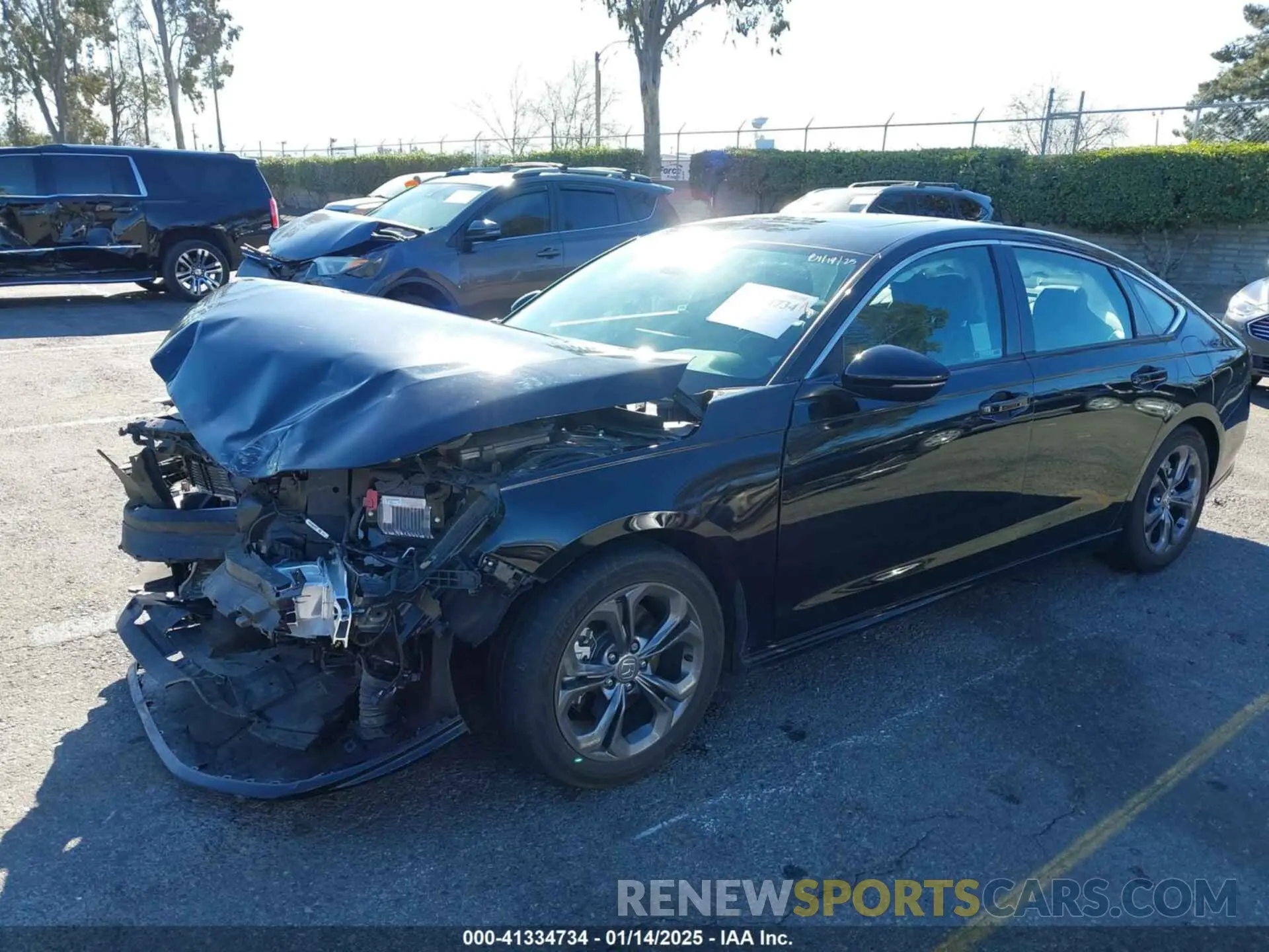 2 fotografías del automóvil dañado 1HGCY2F61RA072167 HONDA ACCORD 2024