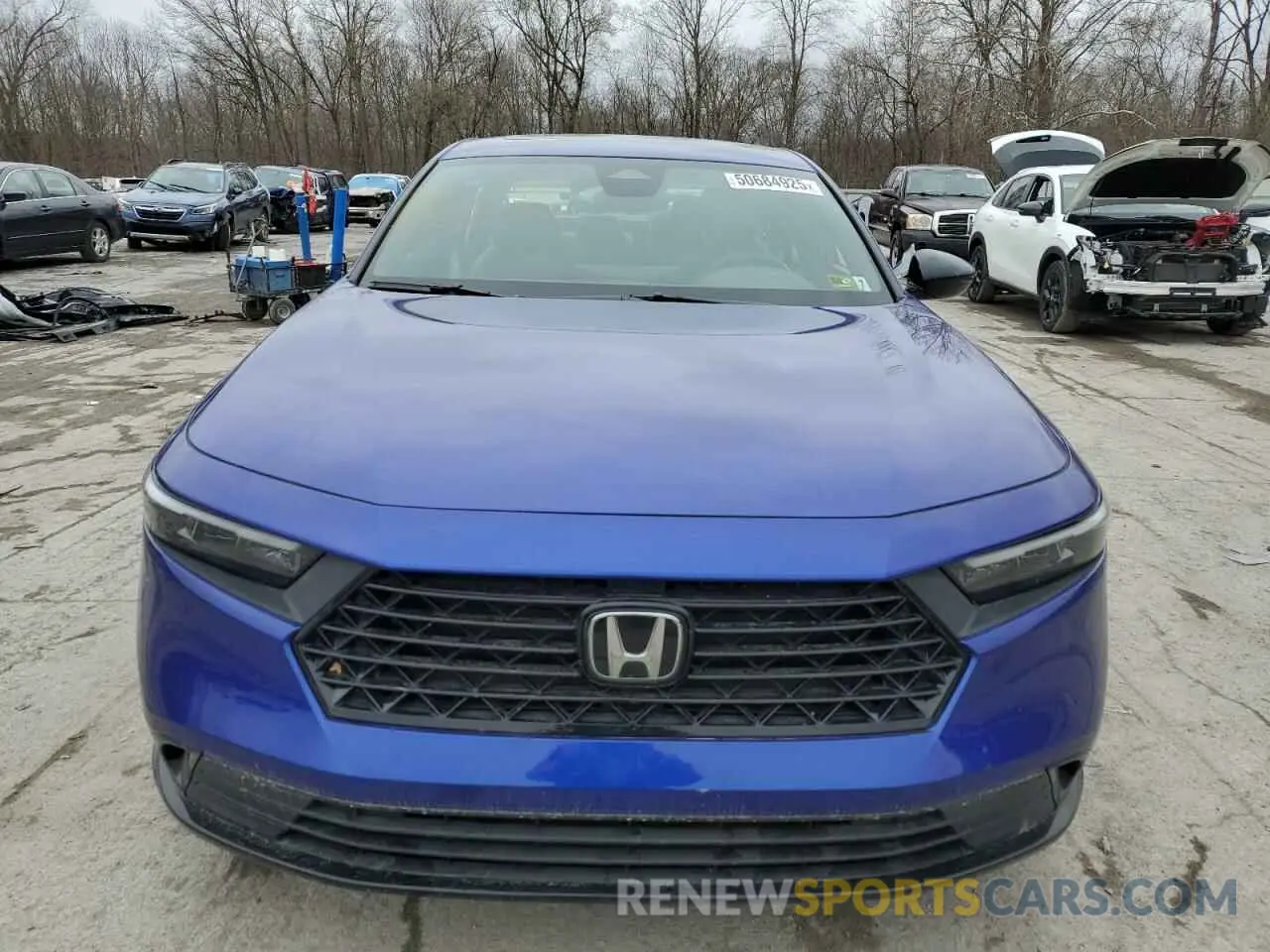 5 fotografías del automóvil dañado 1HGCY2F71RA044572 HONDA ACCORD 2024