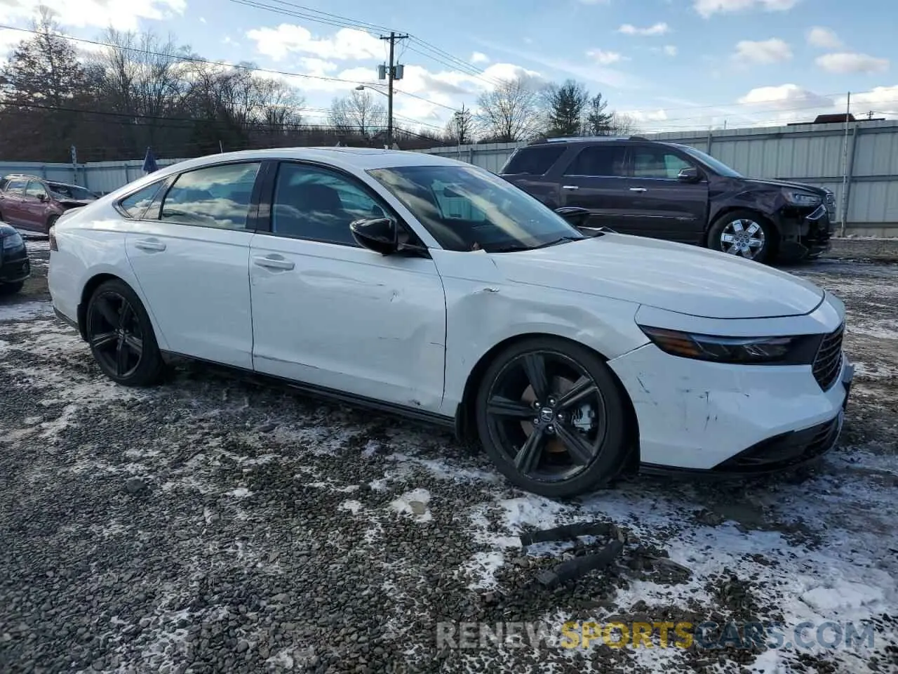 4 fotografías del automóvil dañado 1HGCY2F72RA095594 HONDA ACCORD 2024