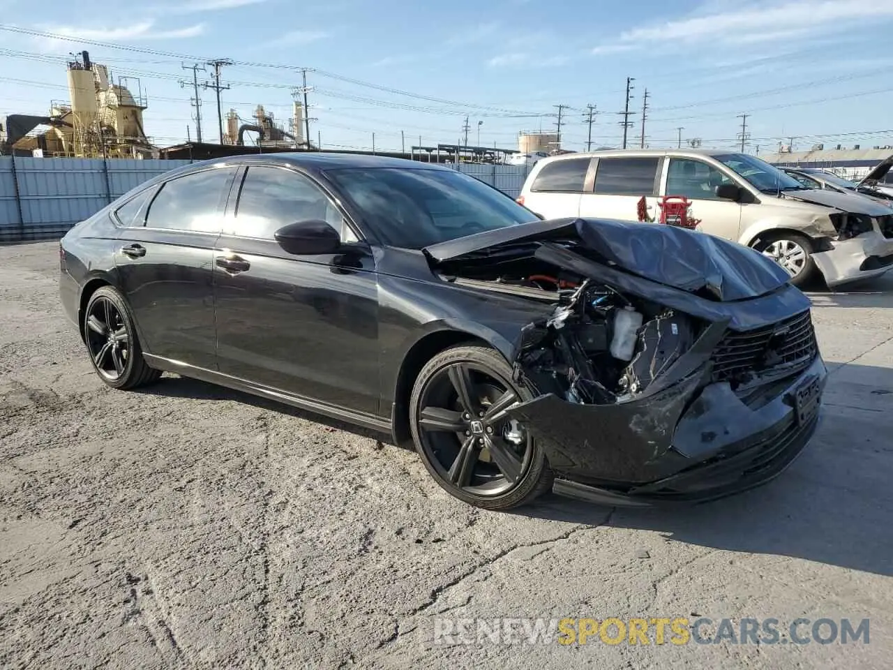 4 fotografías del automóvil dañado 1HGCY2F73RA076116 HONDA ACCORD 2024