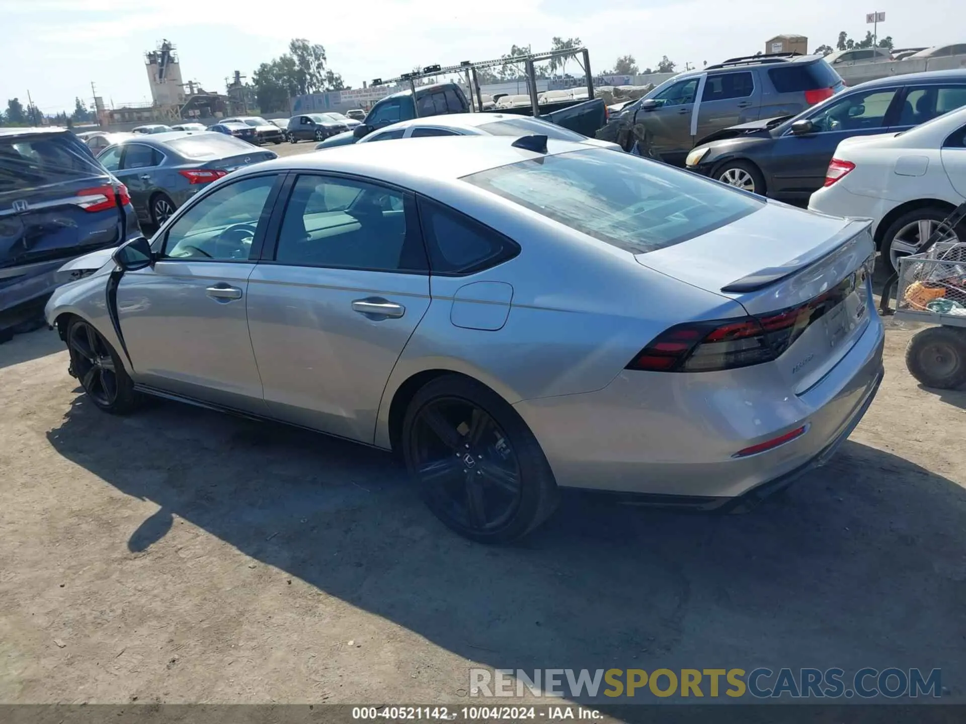 3 fotografías del automóvil dañado 1HGCY2F74RA055680 HONDA ACCORD 2024