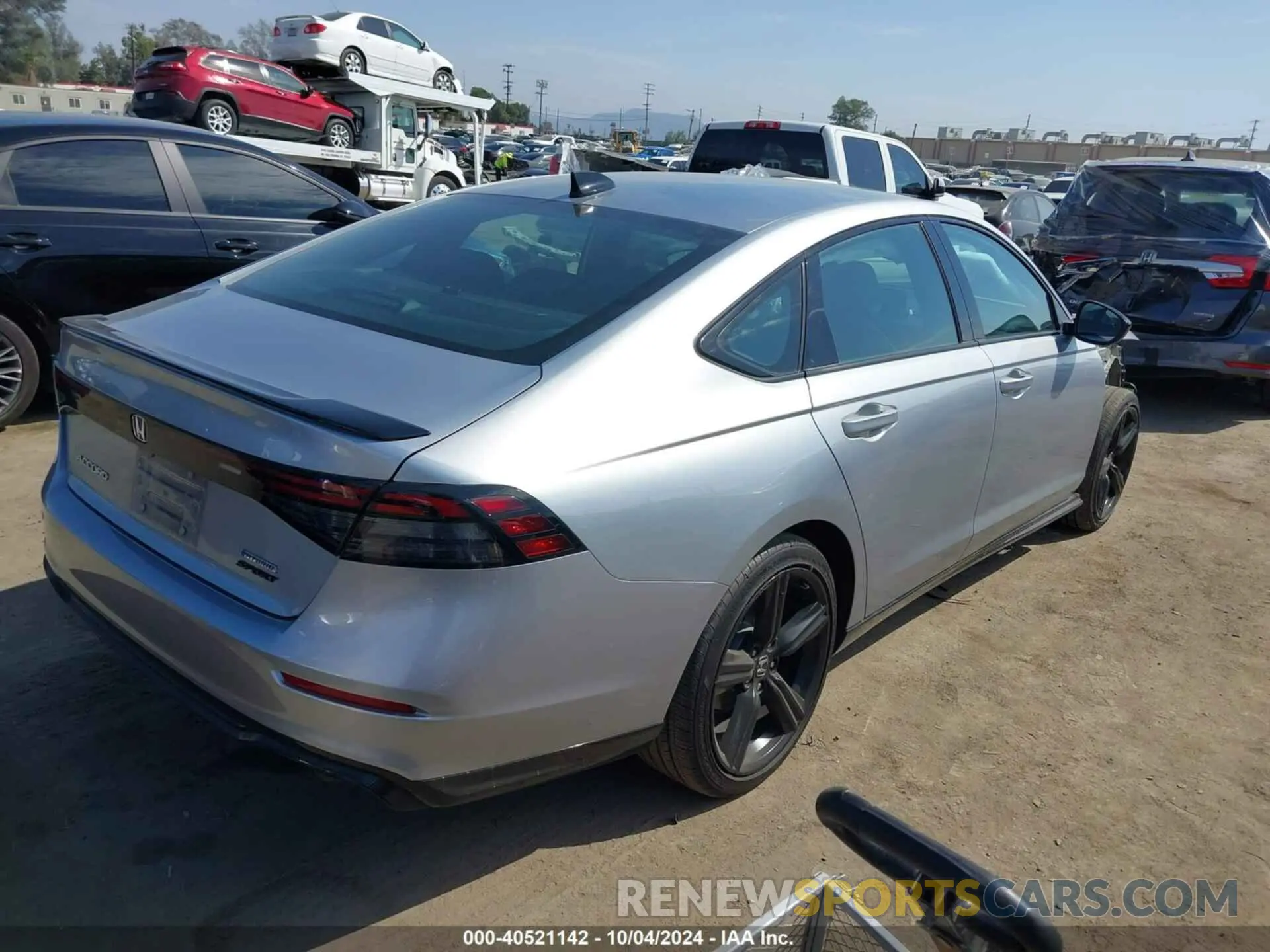4 fotografías del automóvil dañado 1HGCY2F74RA055680 HONDA ACCORD 2024