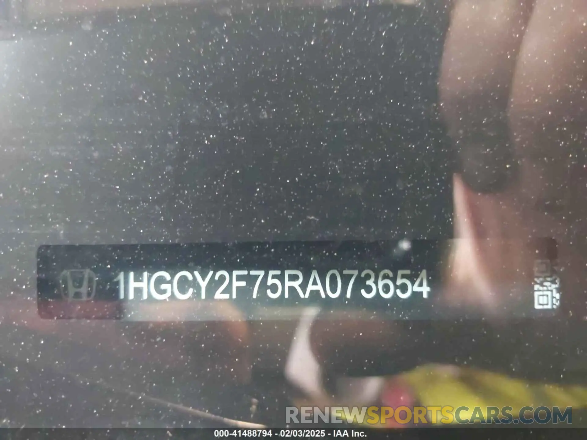 16 fotografías del automóvil dañado 1HGCY2F75RA073654 HONDA ACCORD 2024