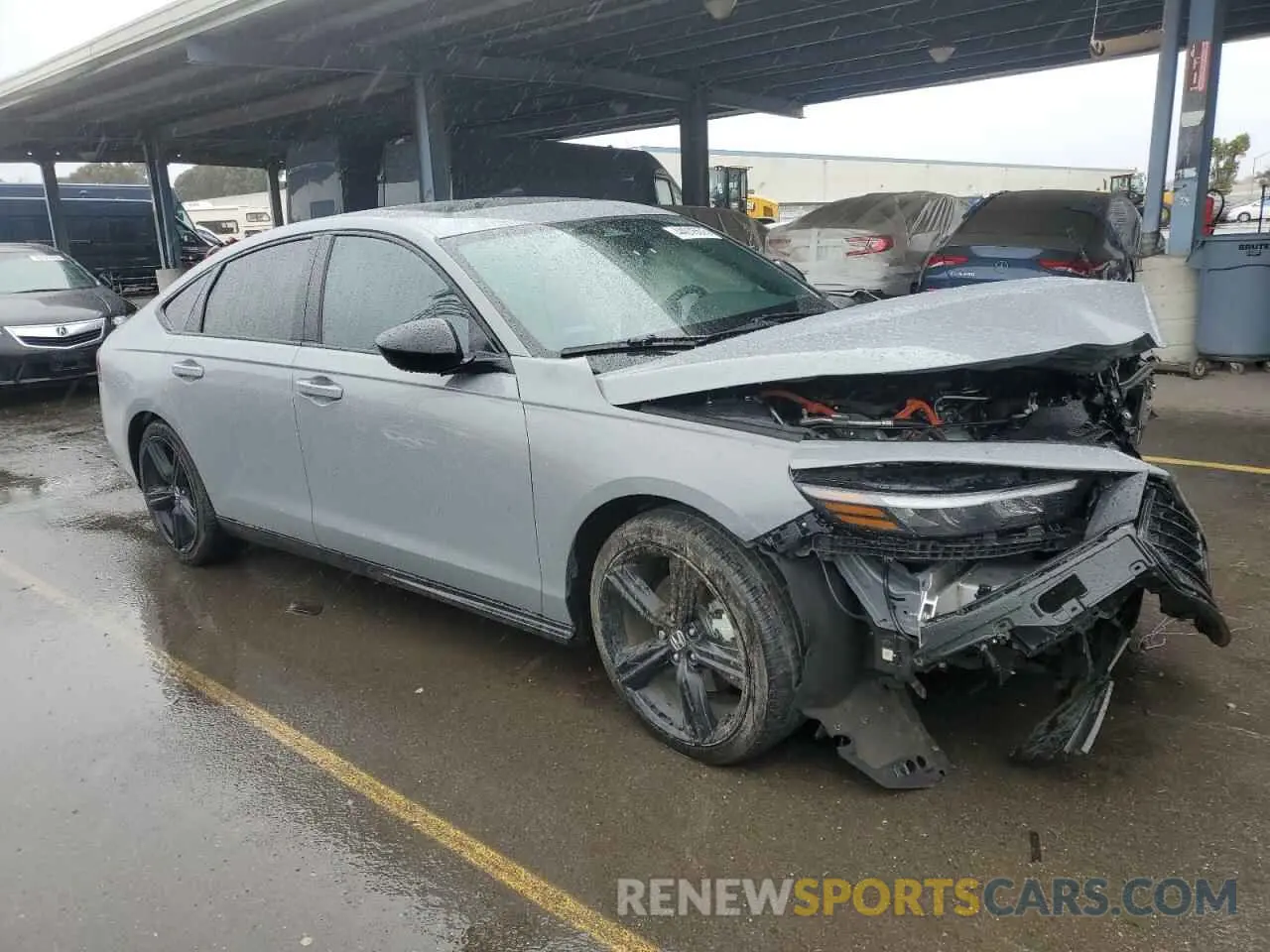 4 fotografías del automóvil dañado 1HGCY2F76RA032272 HONDA ACCORD 2024