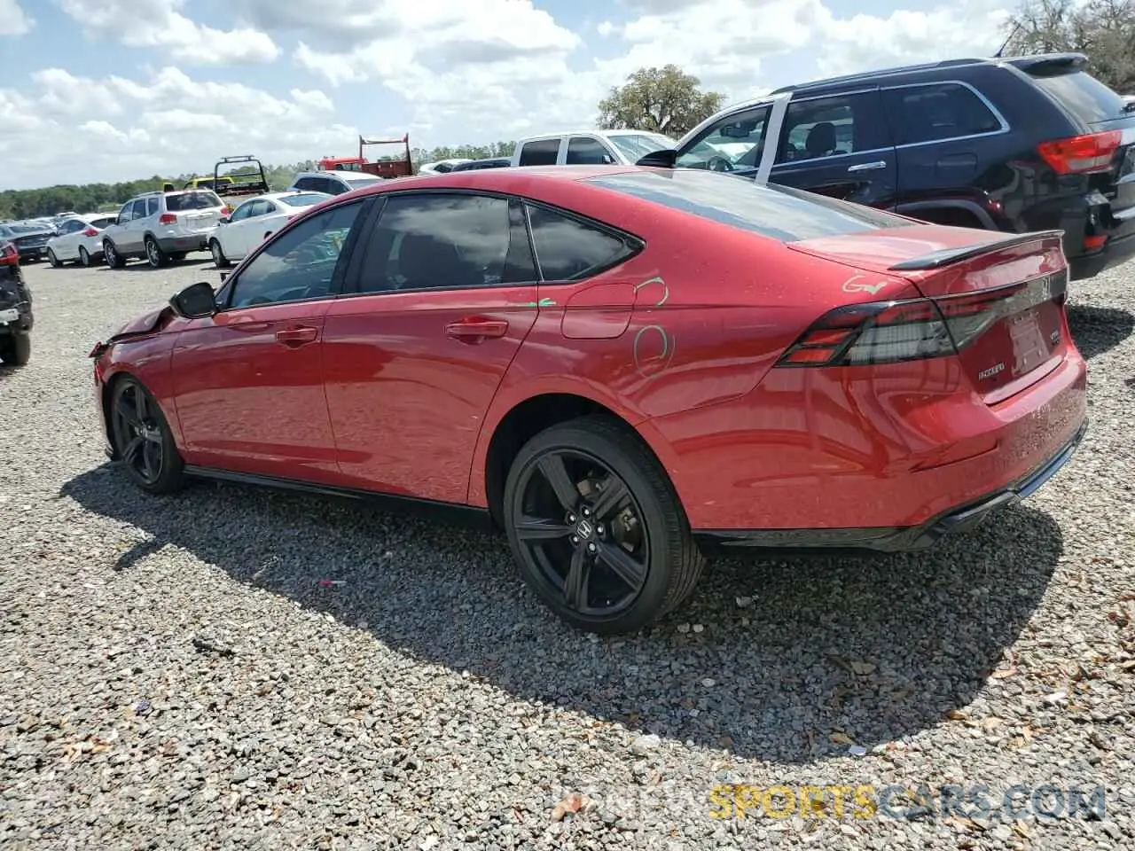 2 fotografías del automóvil dañado 1HGCY2F76RA036242 HONDA ACCORD 2024