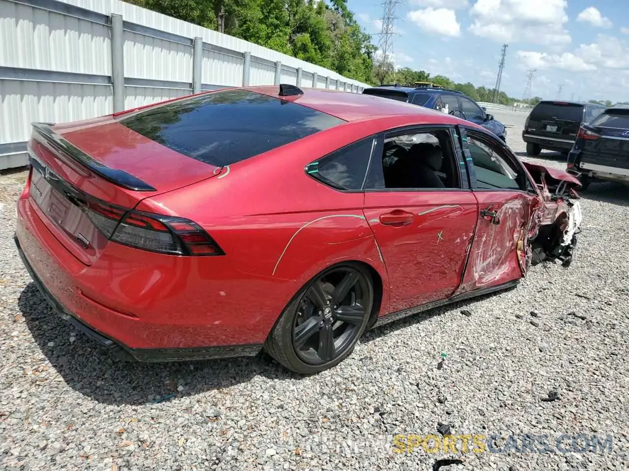 3 fotografías del automóvil dañado 1HGCY2F76RA036242 HONDA ACCORD 2024