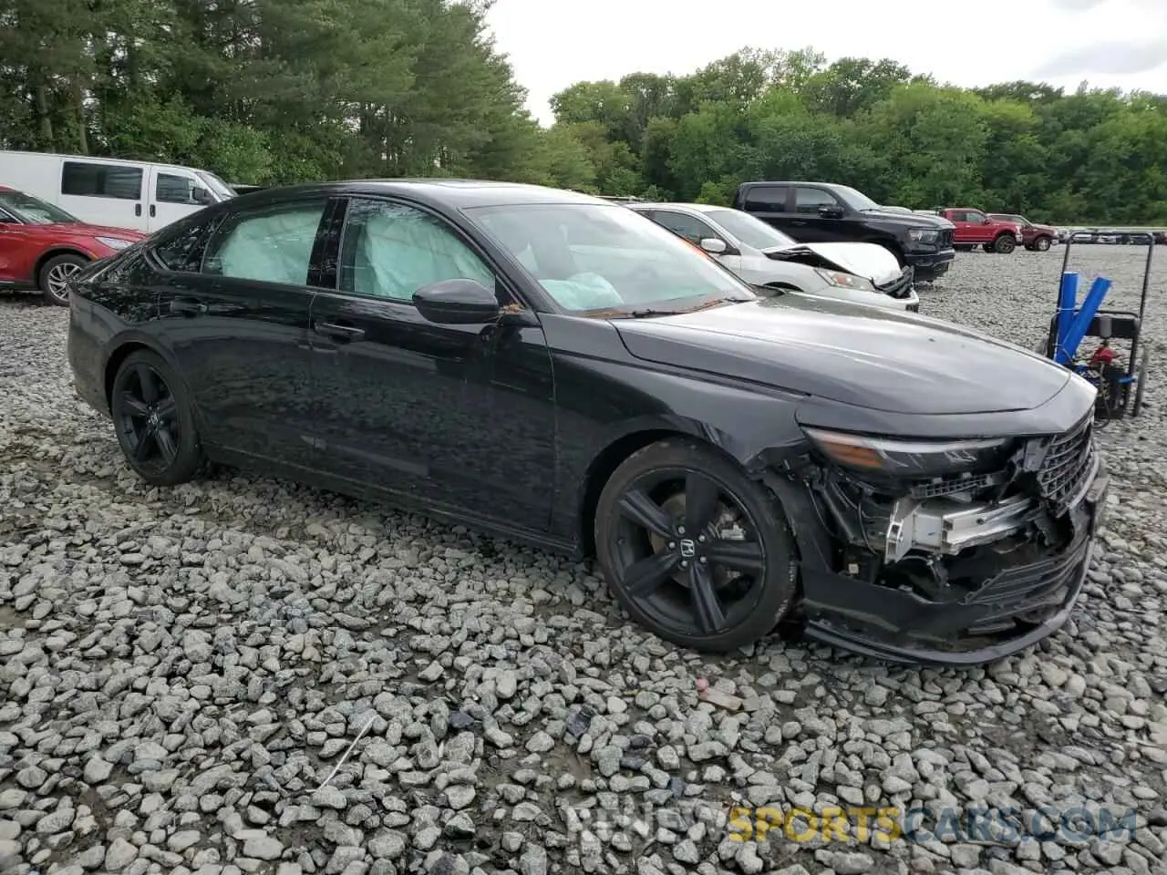 4 fotografías del automóvil dañado 1HGCY2F76RA060430 HONDA ACCORD 2024