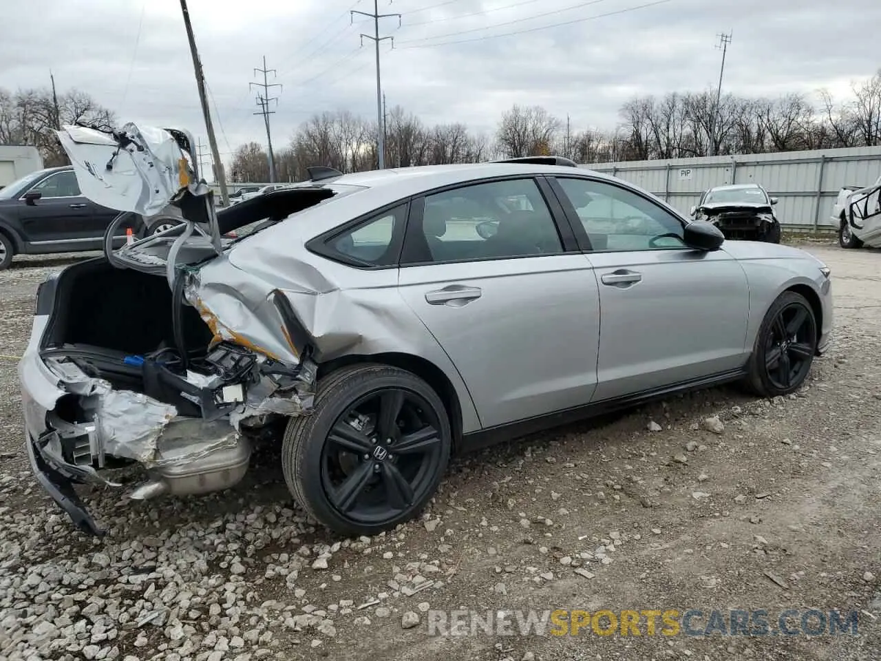 3 fotografías del automóvil dañado 1HGCY2F76RA076157 HONDA ACCORD 2024