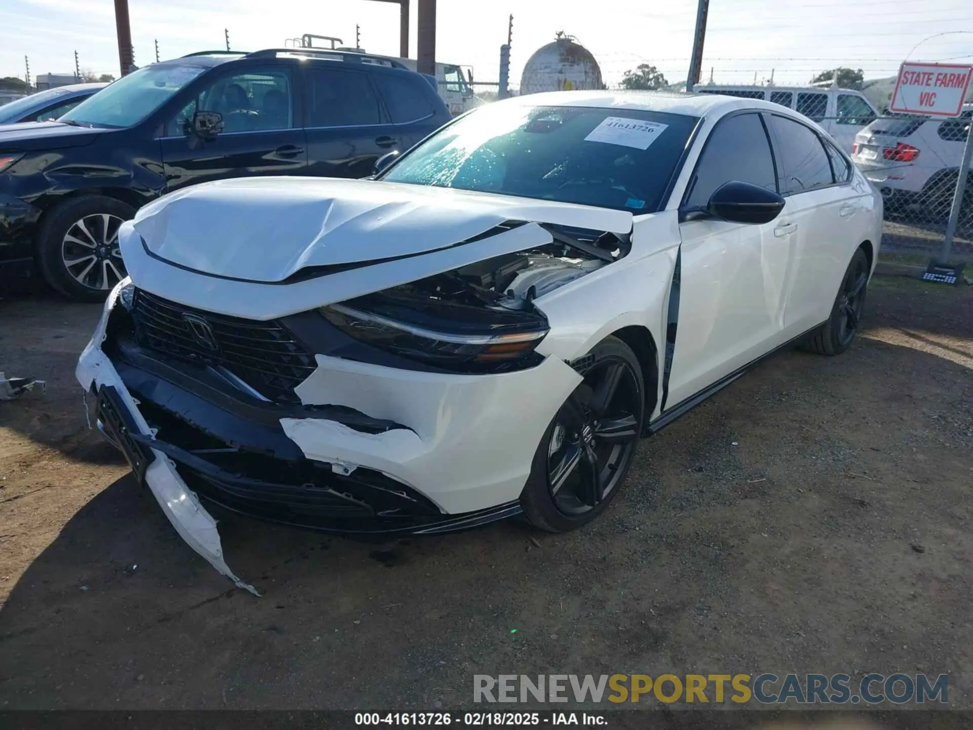 2 fotografías del automóvil dañado 1HGCY2F77RA041403 HONDA ACCORD 2024