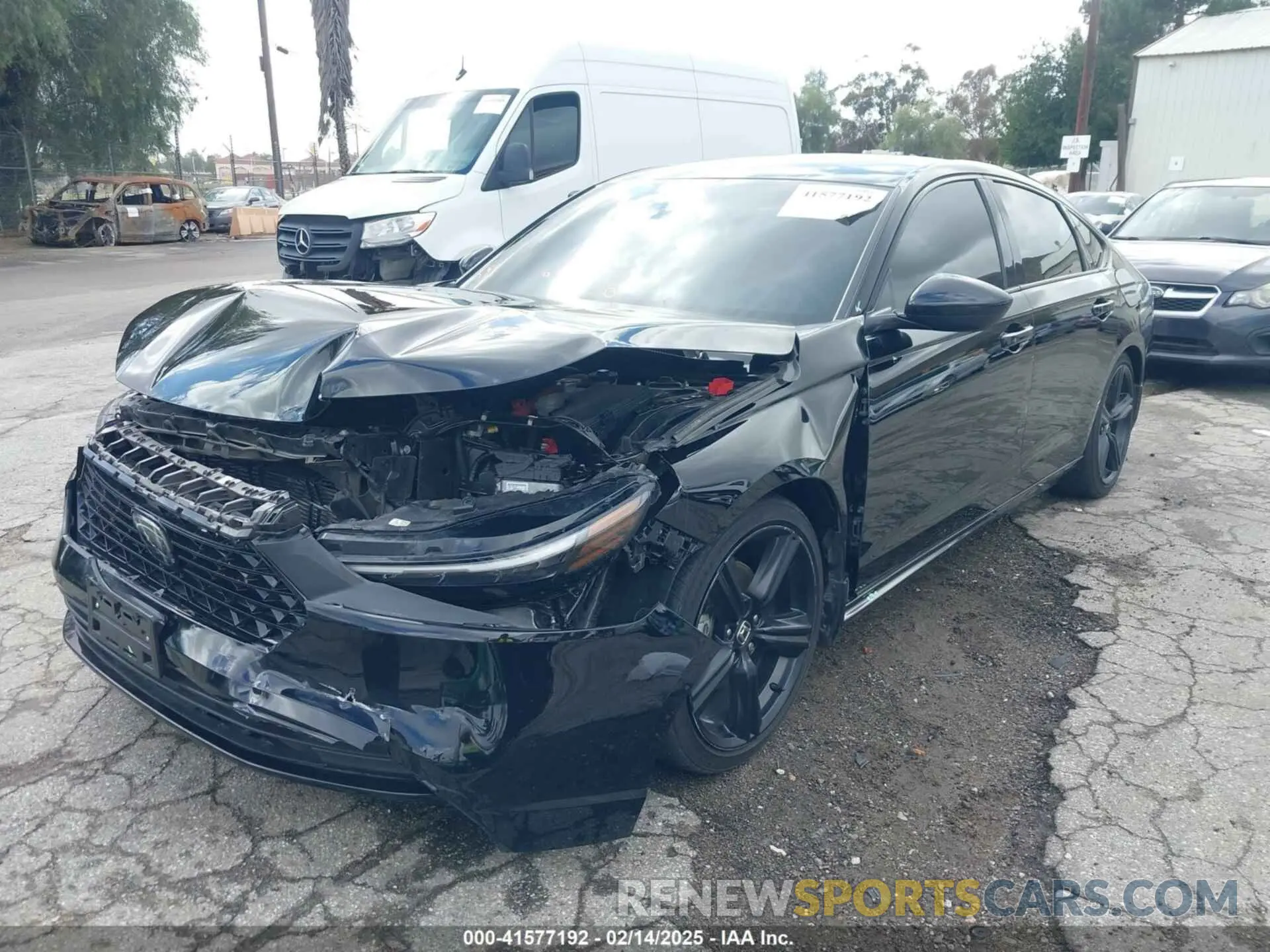 2 fotografías del automóvil dañado 1HGCY2F77RA065443 HONDA ACCORD 2024