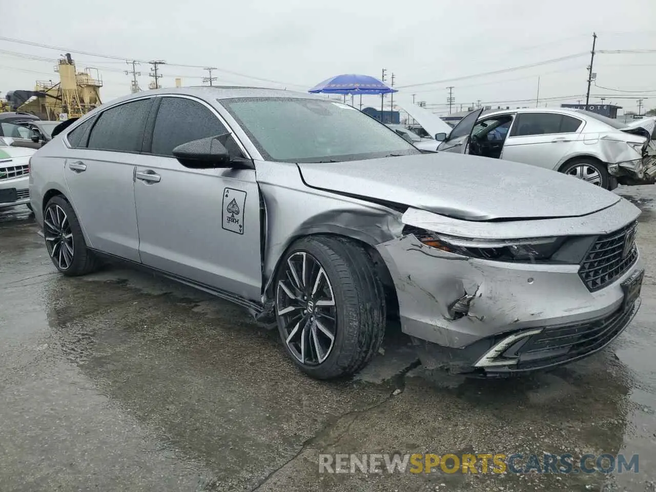 4 fotografías del automóvil dañado 1HGCY2F80RA027139 HONDA ACCORD 2024