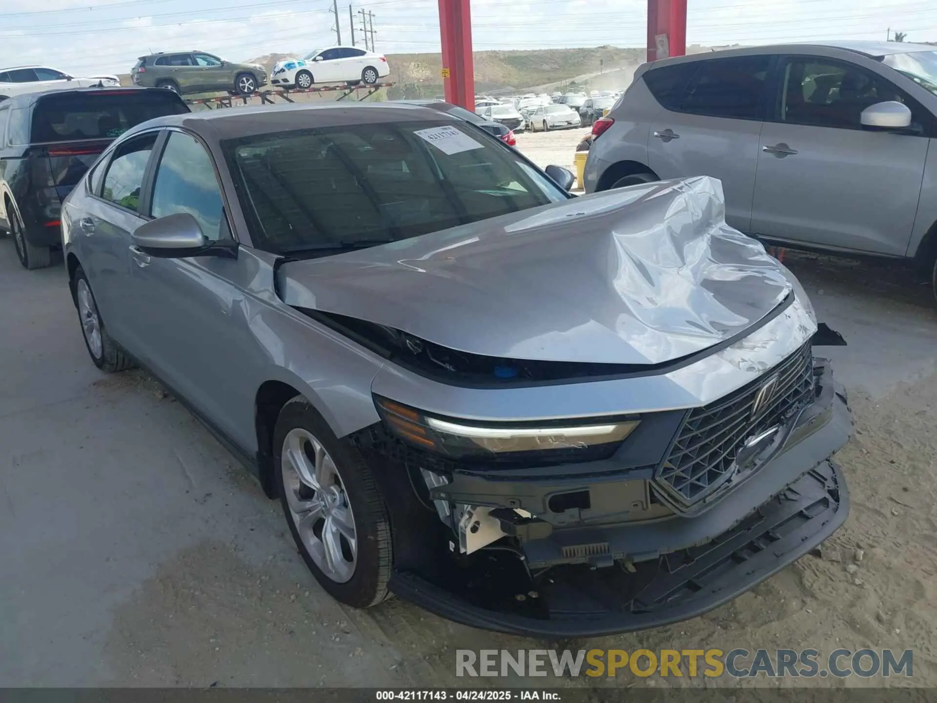 1 fotografías del automóvil dañado 1HGCY1F22SA009818 HONDA ACCORD 2025