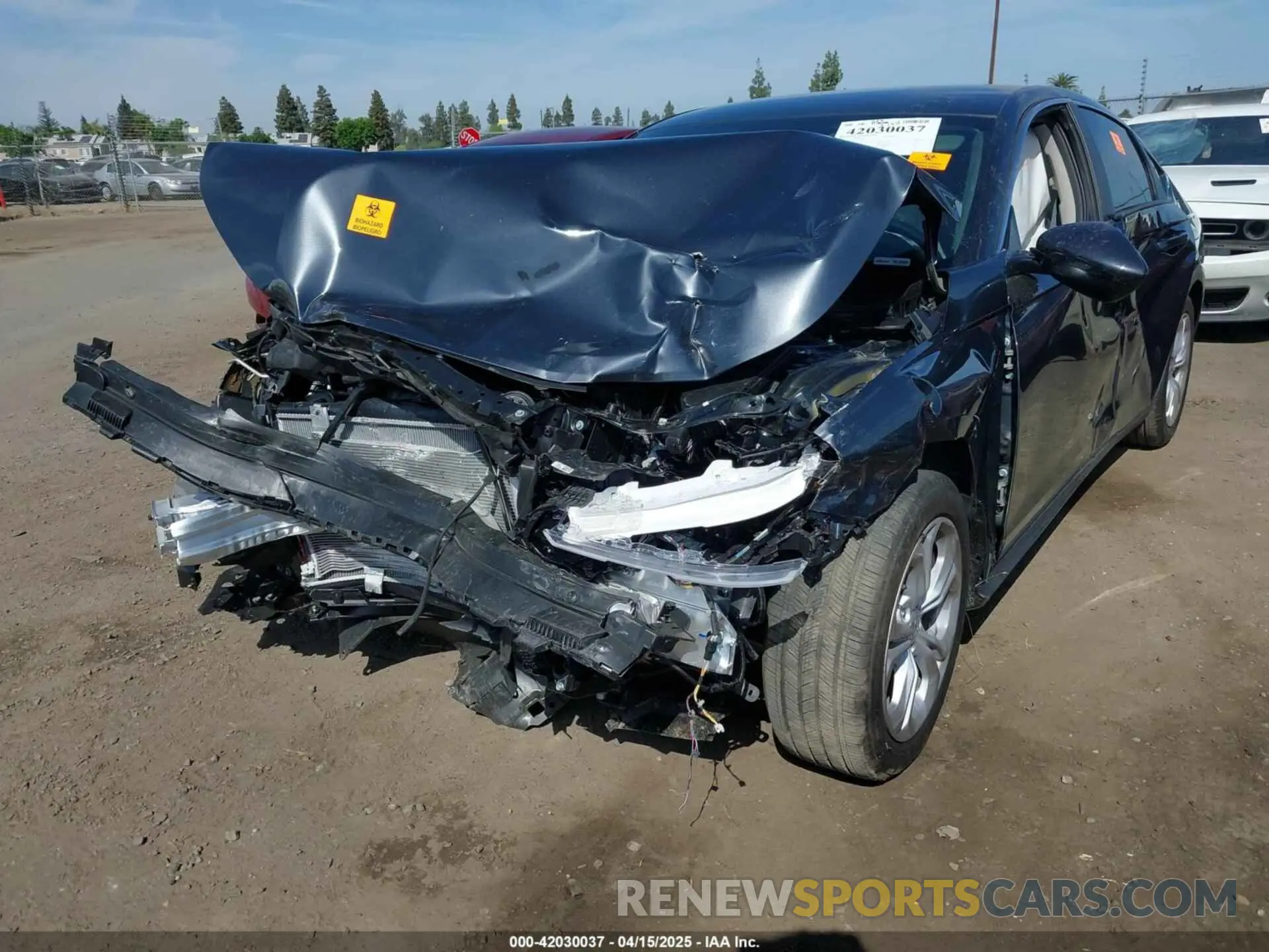 2 fotografías del automóvil dañado 1HGCY1F22SA019717 HONDA ACCORD 2025